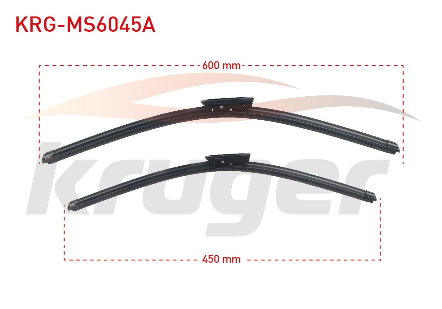 ARAC BAZLI SILECEK SETI 600-450mm RENAULT MEGANE II (LM) / RENAULT MEGANE IV (B9)