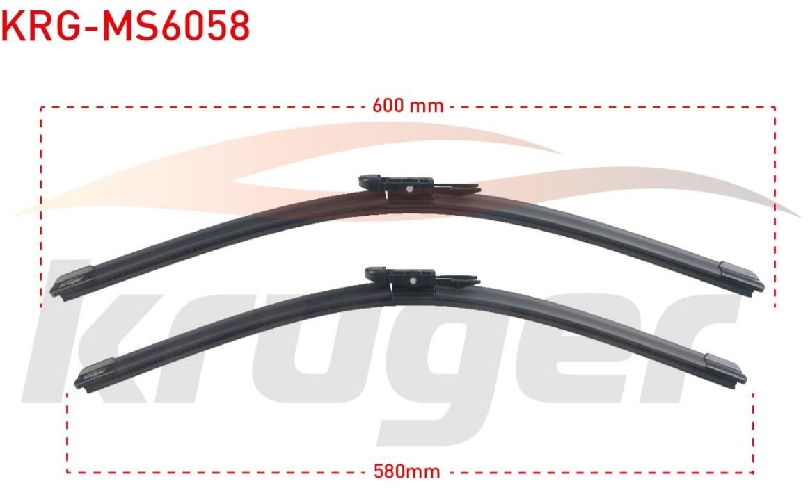ARAC BAZLI SILECEK SETI 600-580mm BMW SERISI 5 (E60) / BMW SERISI 6 (E63) 61610421055