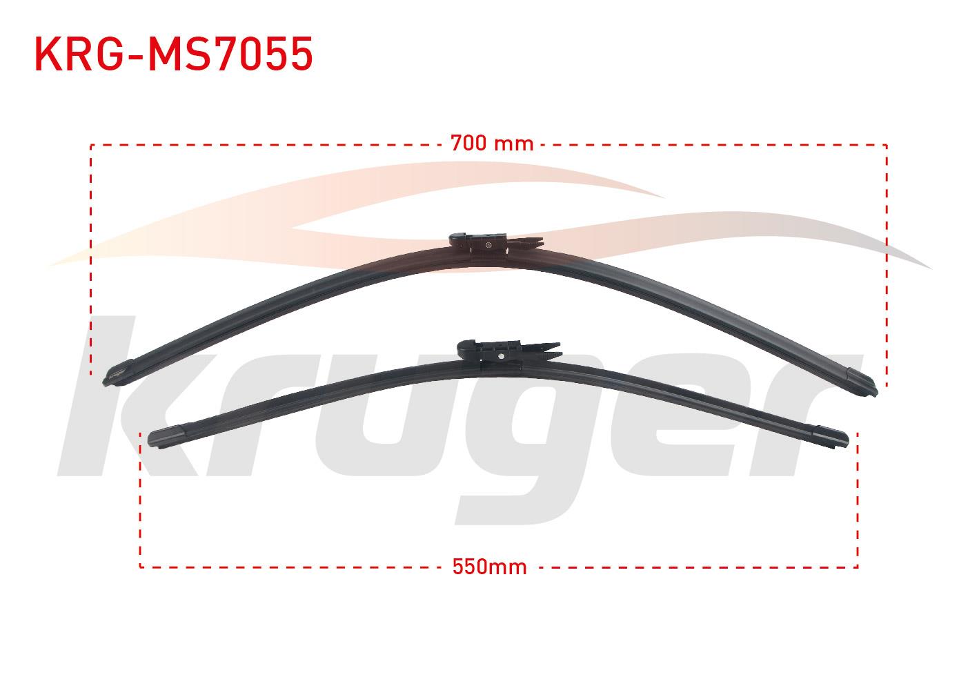 ARAC BAZLI SILECEK SETI 700-550mm CITROEN C5 (RD) / OPEL ZAFIRA (B)