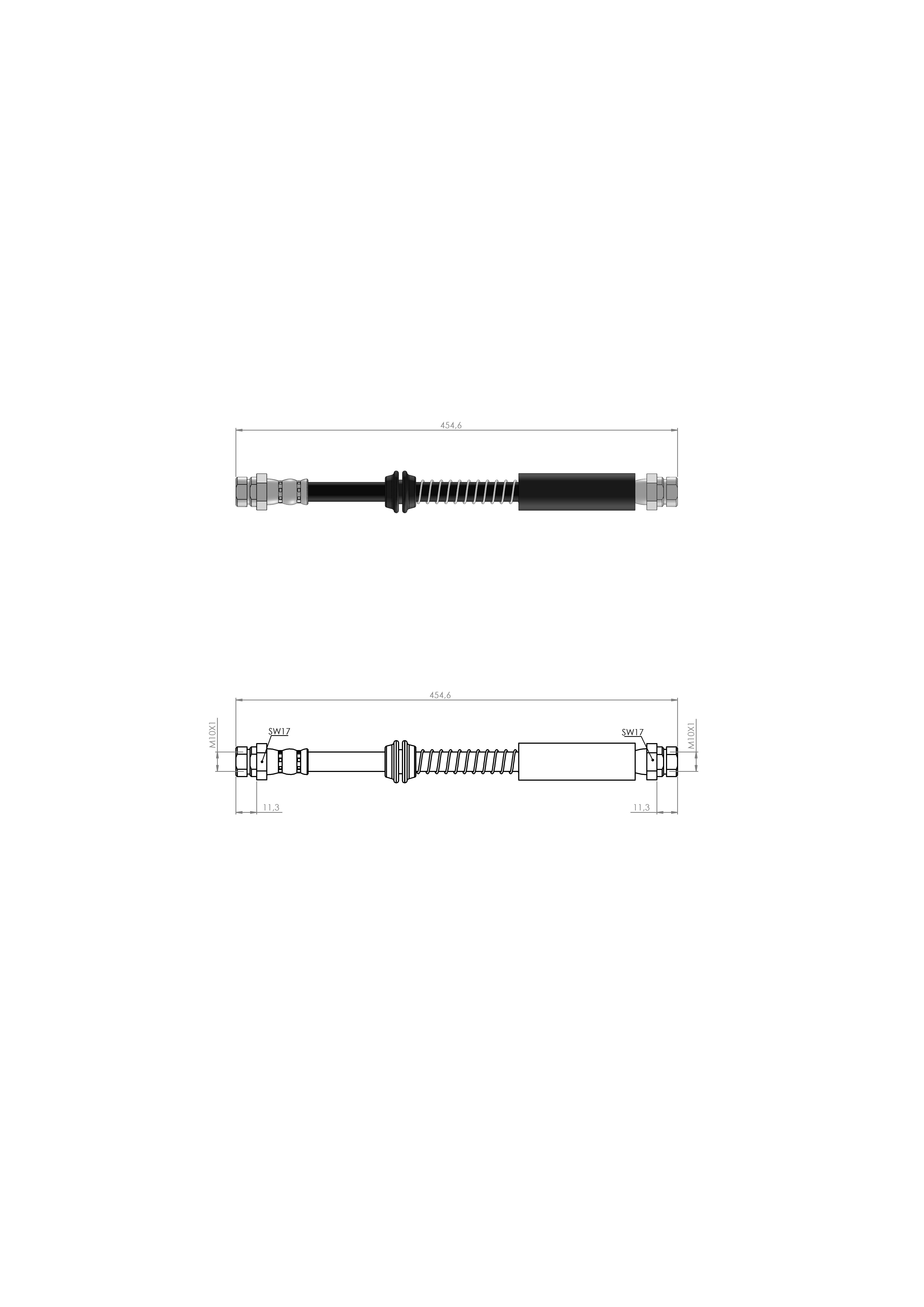 ARKA FREN HORTUMU CADDY 2004- 2K3611775D/F/G/J 2K5611775G