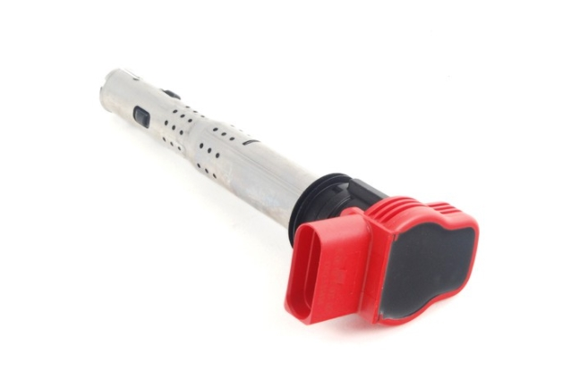 ATEŞLEME BOBİNİ R8 BOBİN KIRMIZI KAFA PERFORMANS BOBİNİ TOUAREG-A6-Q7-CAYENNE BAR-CGNA 3,0-4,2 04> 20114 / 0986221052 06D905115K