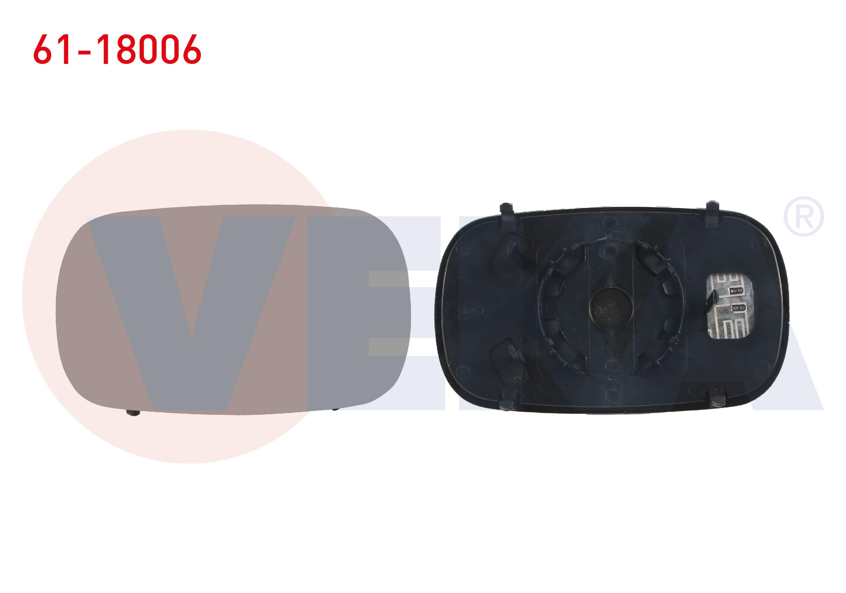 AYNA CAMI SOL-SAG ISITMALI FIAT DOBLO 2001-2010