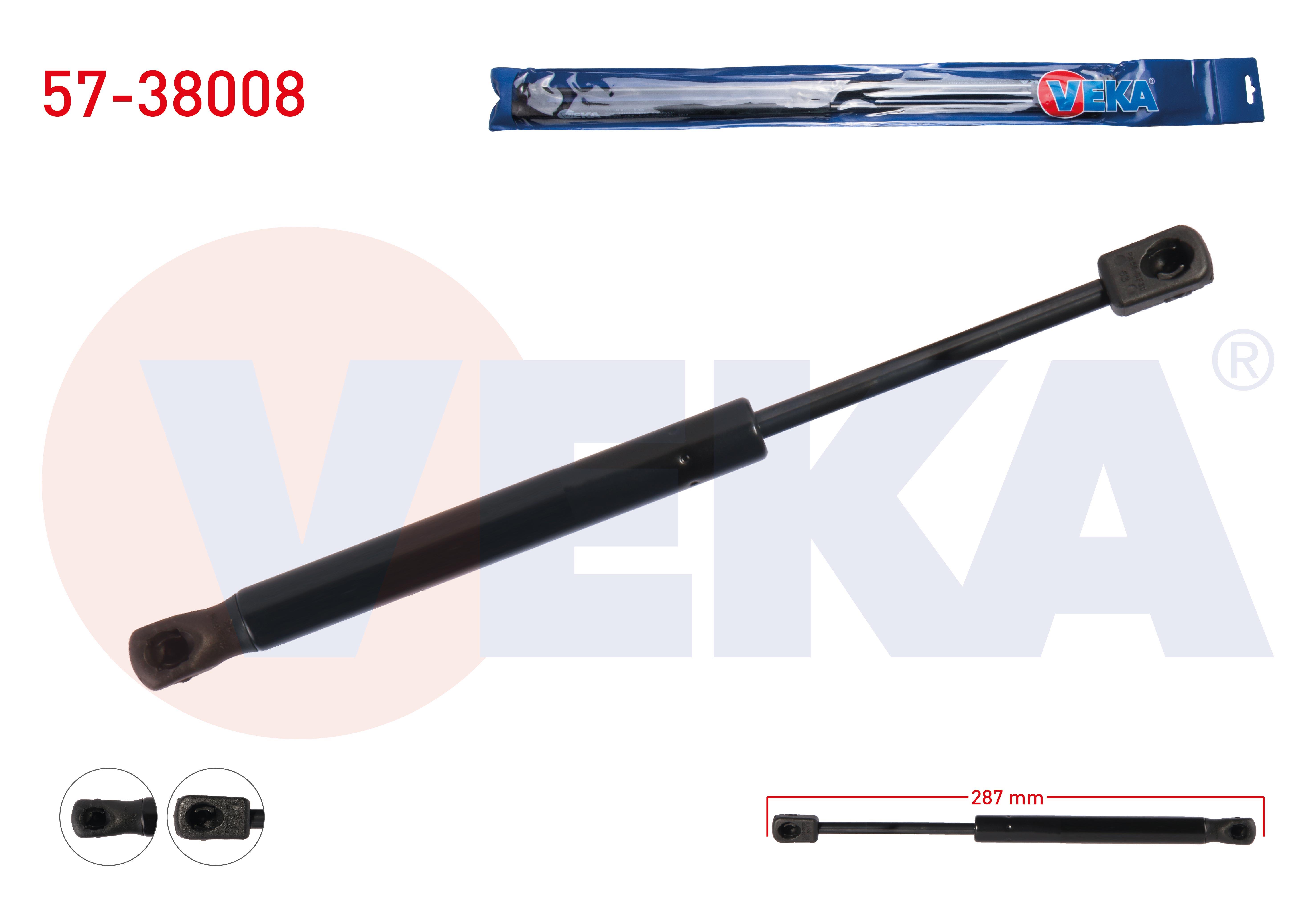 BAGAJ AMORTISORU 287mm/365N SEAT CORDOBA (6K2/C2) 1993-1999