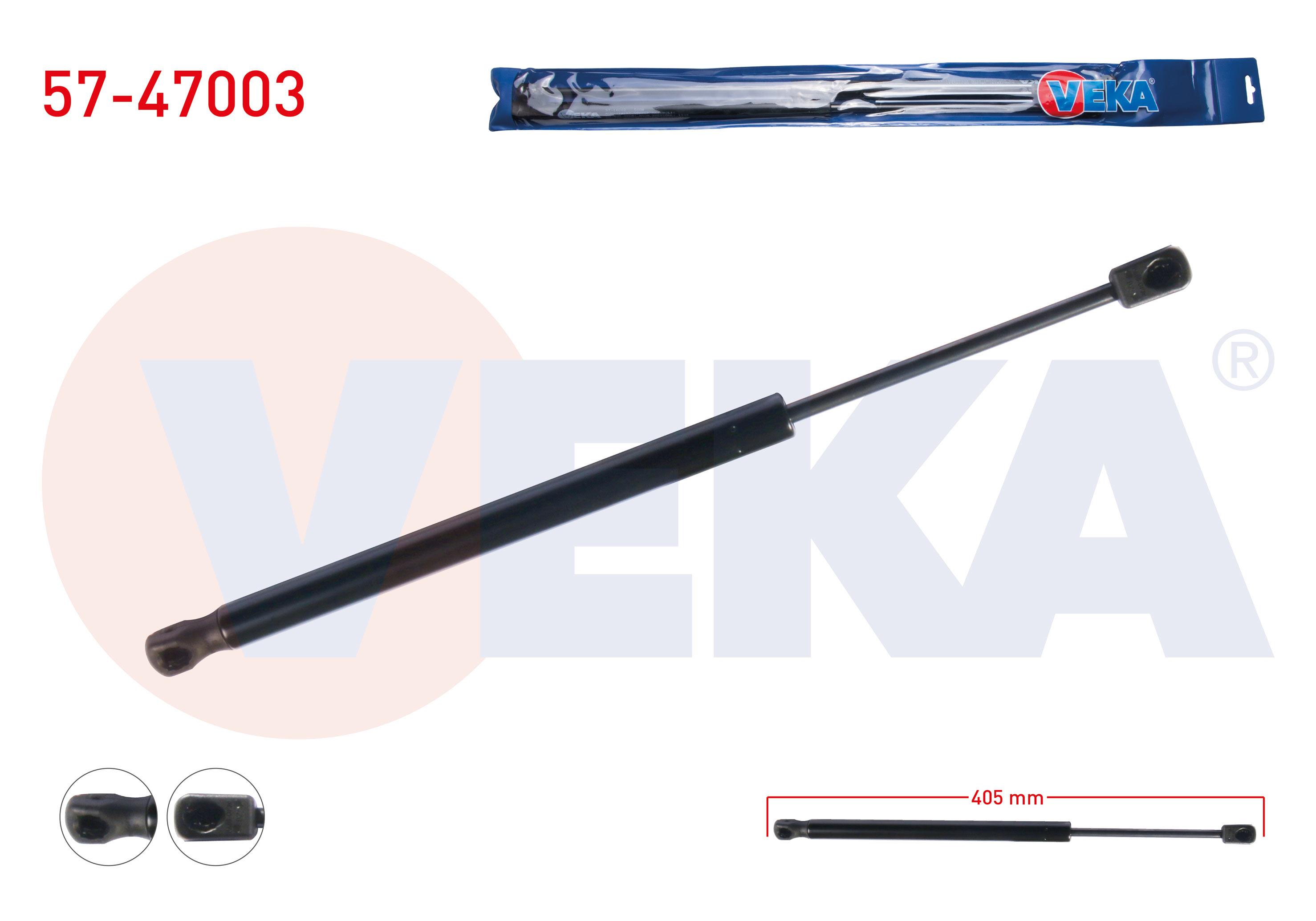 BAGAJ AMORTISORU 405mm/615N DACIA DUSTER 2010-