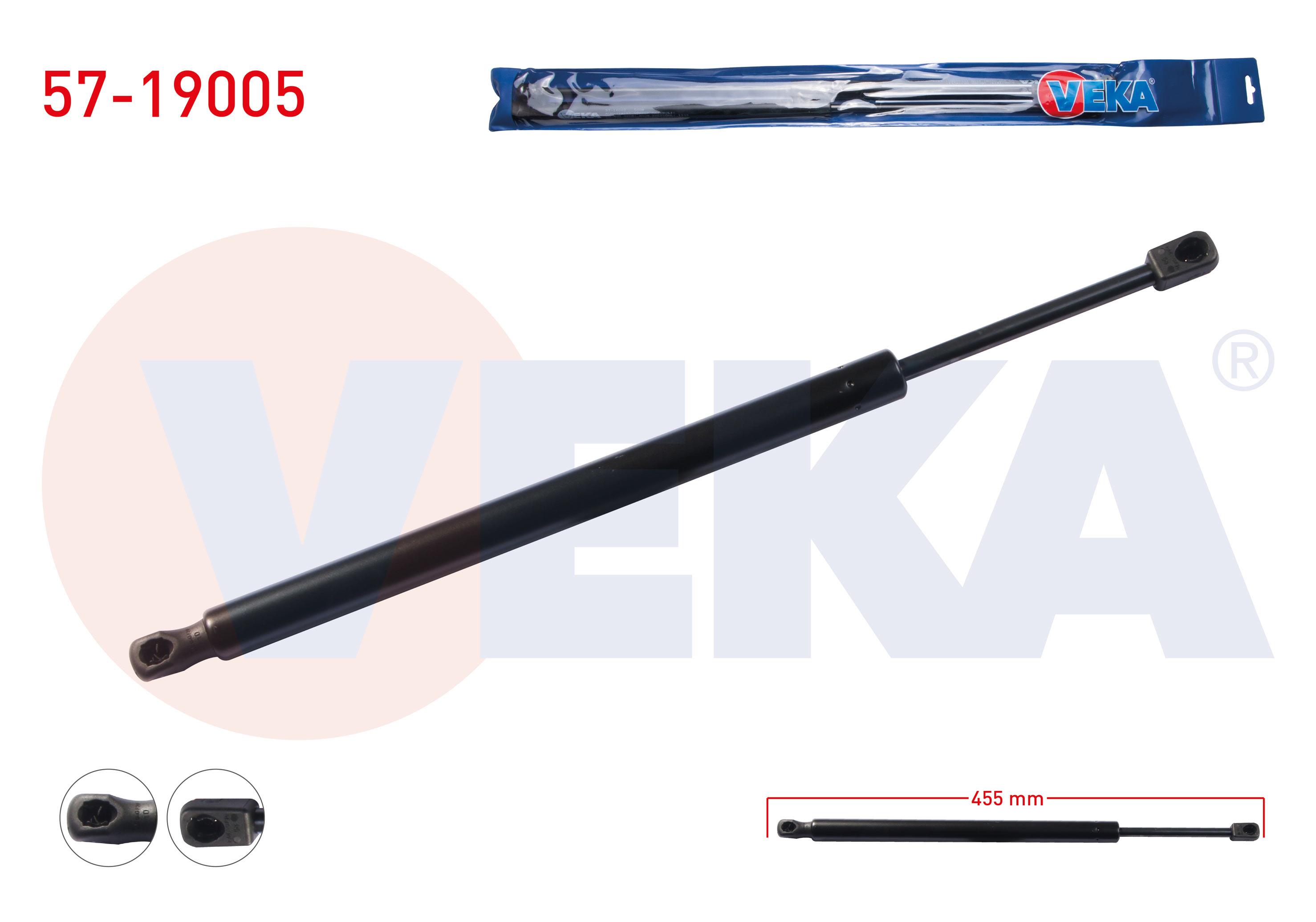 BAGAJ AMORTISORU 455mm/680N FORD FOCUS I (DAW,DBW) 5 KAPI 1998-2004