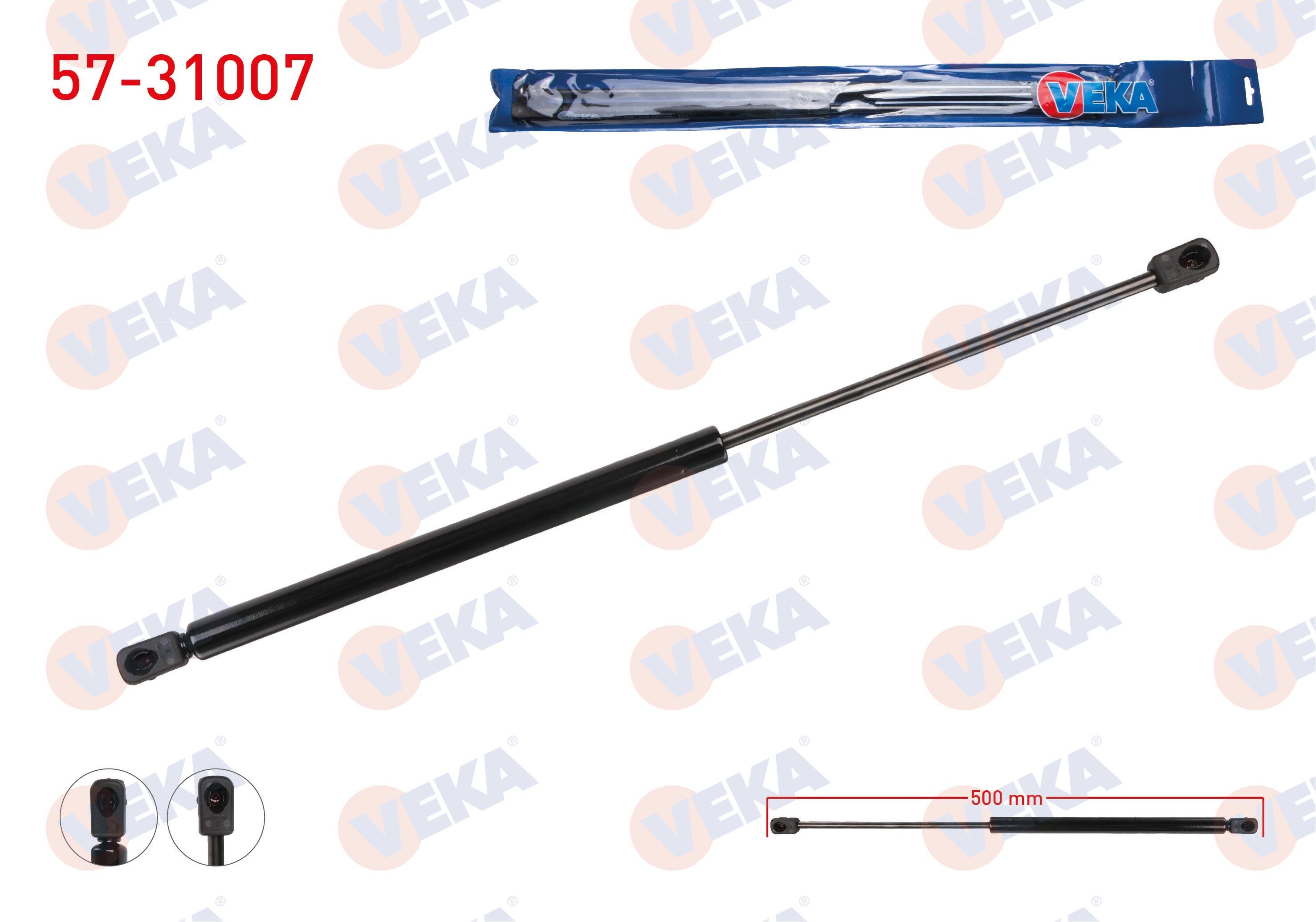 BAGAJ AMORTISORU 500mm/380N NISSAN MICRA IV 2010-