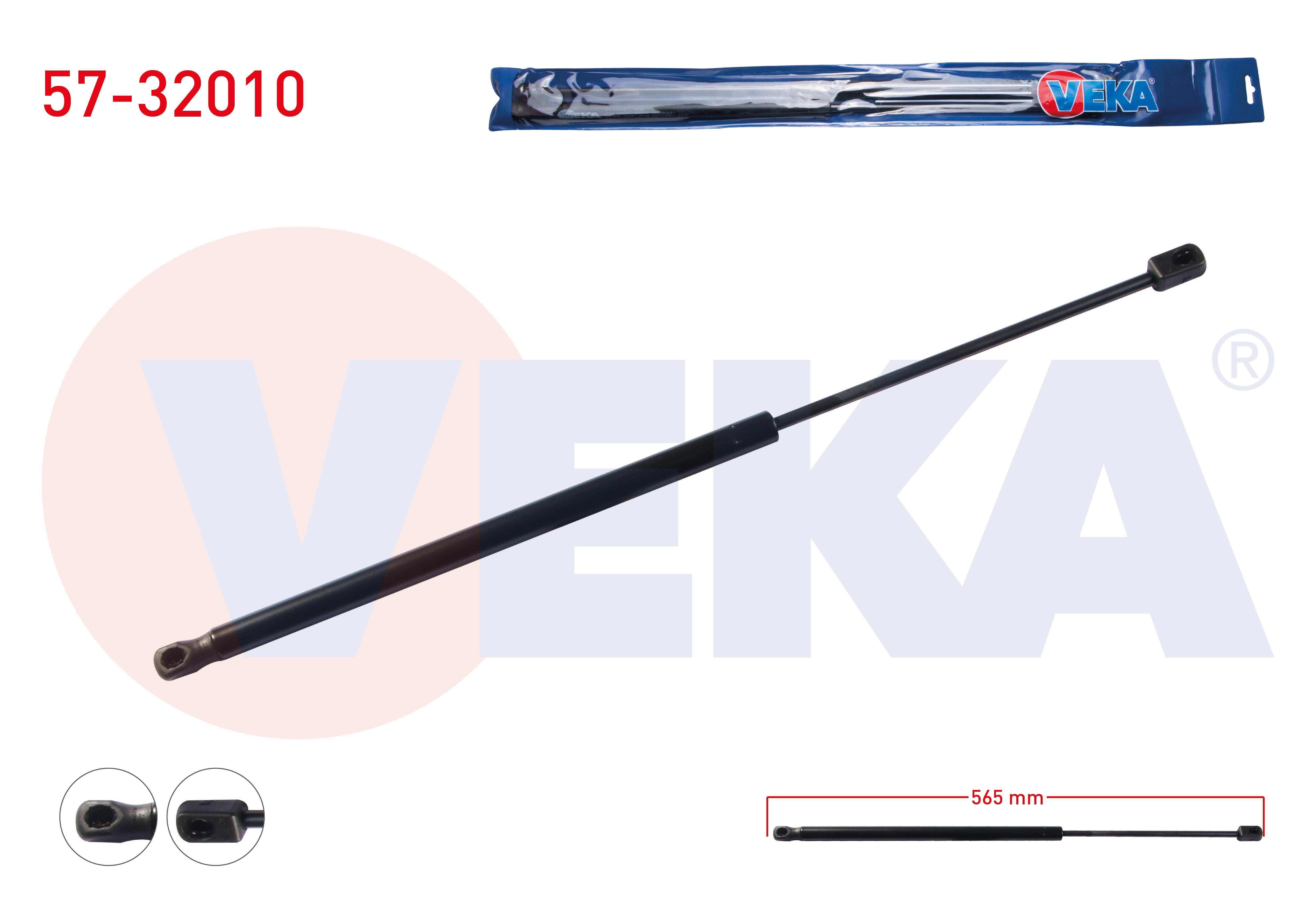 BAGAJ AMORTISORU 565mm/360N OPEL CORSA B 5 KAPI 1993-2000