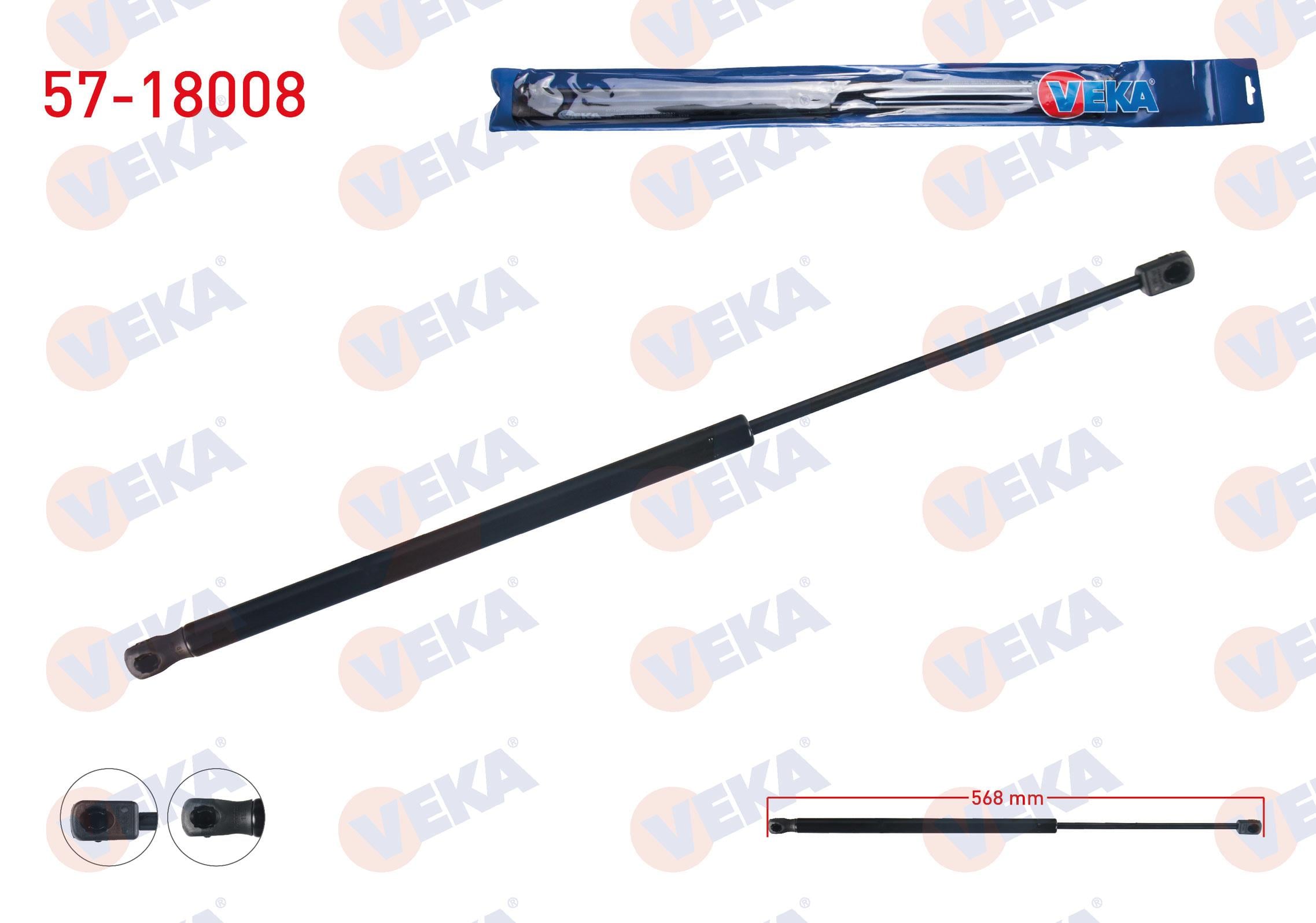 BAGAJ AMORTISORU 568mm/280N FIAT UNO 70 1994-2000