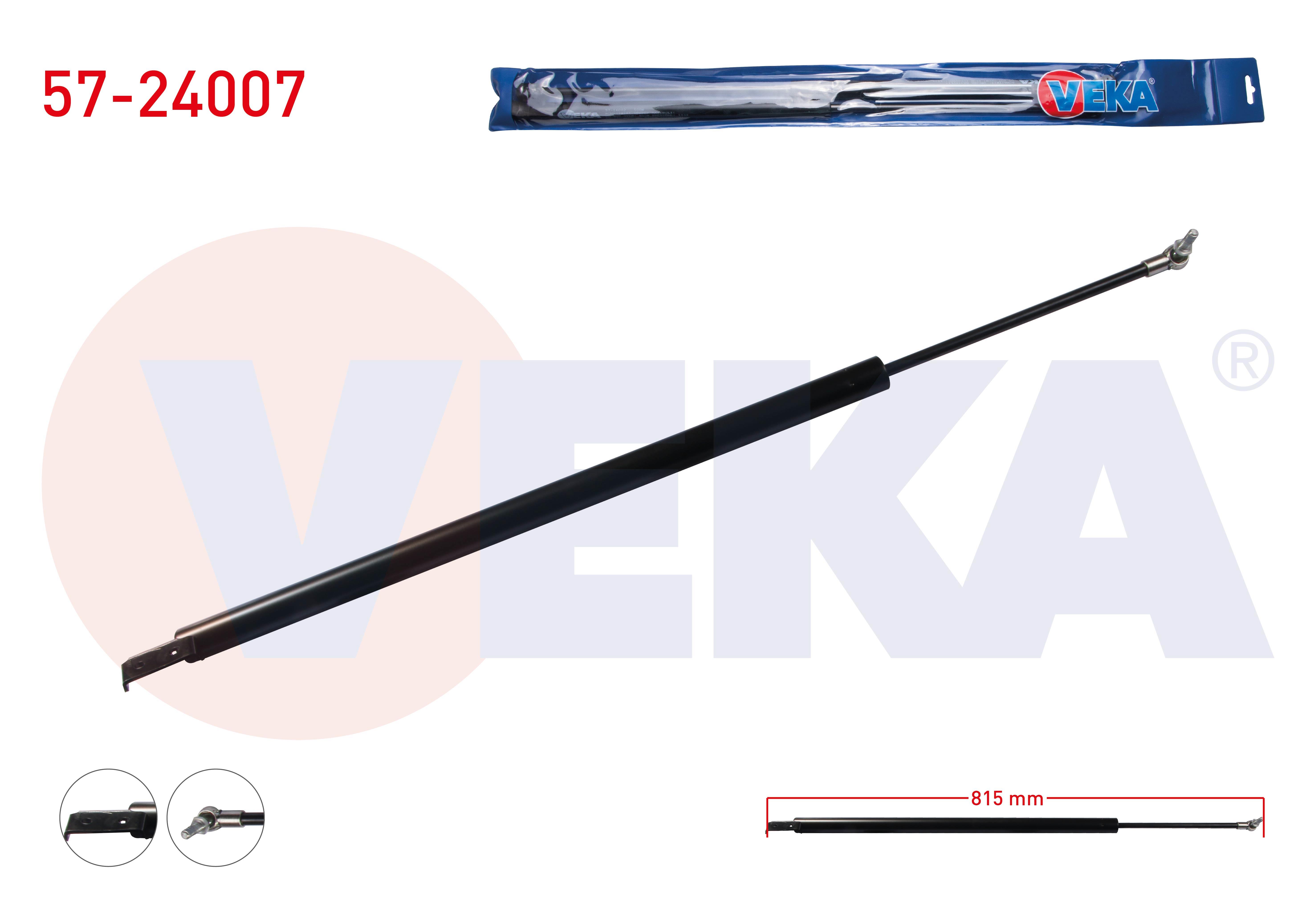 BAGAJ AMORTISORU 866mm/1050N SOL KIA BESTA 1993-2003
