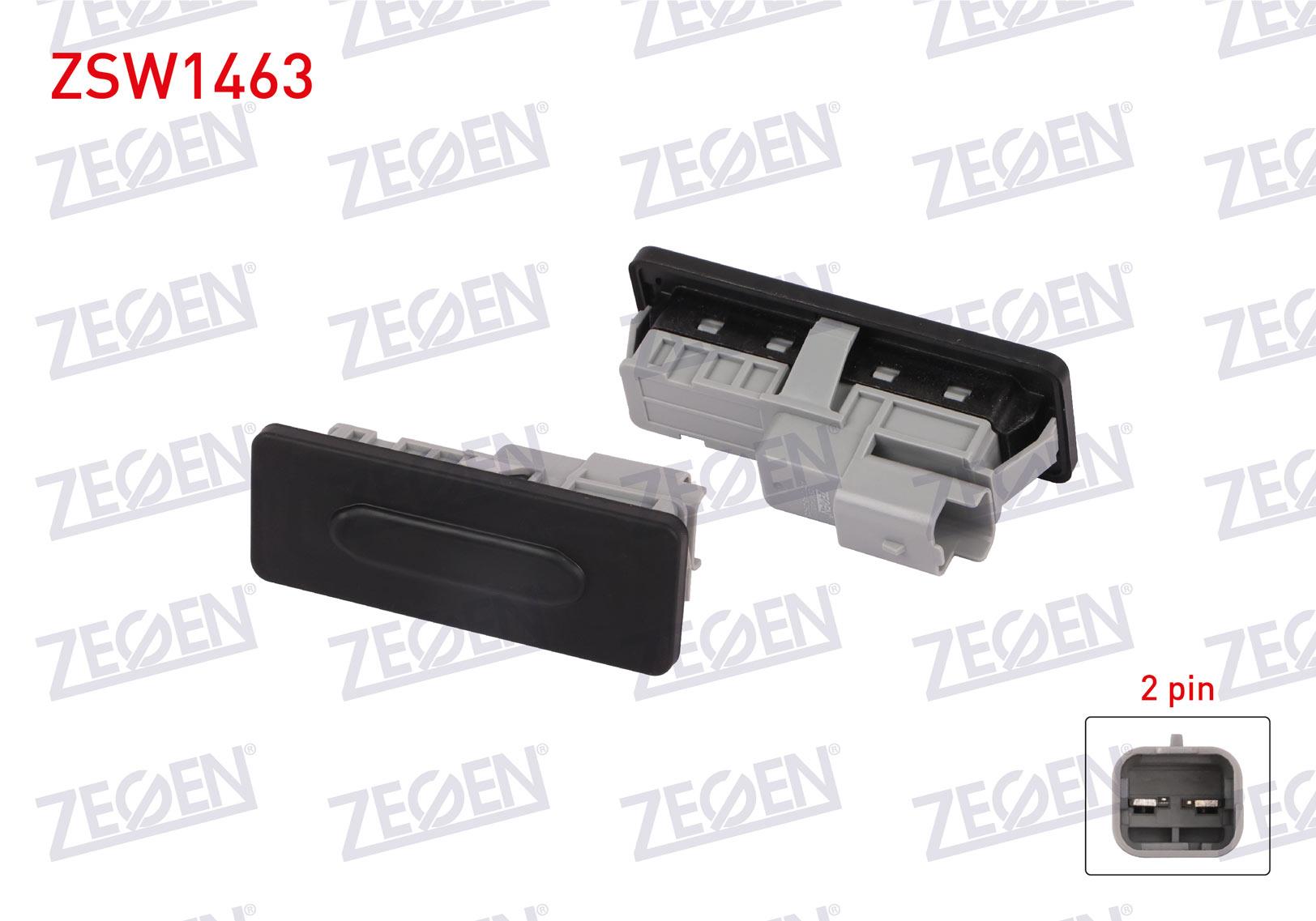 BAGAJ KILIT BUTONU 2 PIN RENAULT MEGANE IV - SYMBOL III 2012-