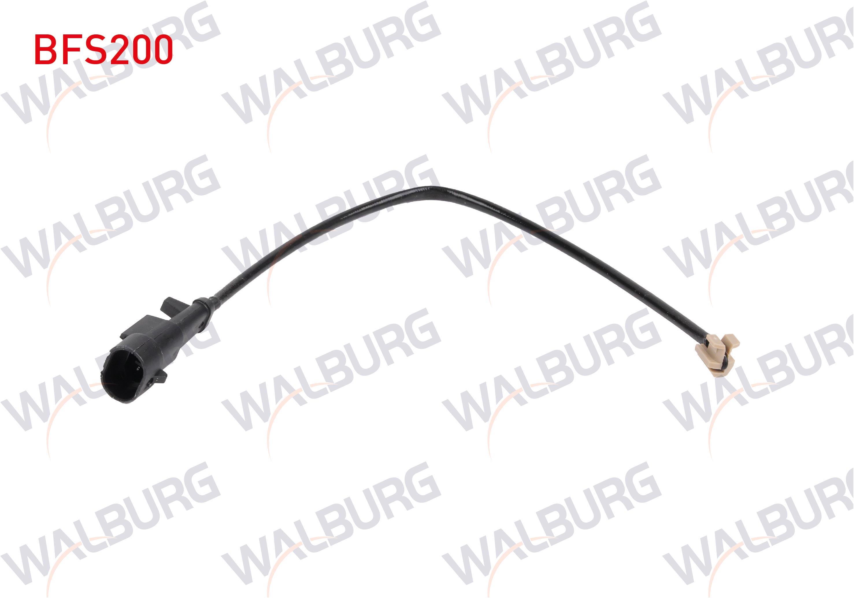 BALATA IKAZ KABLOSU ARKA SOL-SAG 290mm IVECO DAILY IV, V, VI 2006-