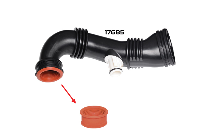 BMW HAVA FİLTRE BORUSU CONTASI MINI COOPER R55 1.6 D. MINI COOPER R56 1.6 D. PEUGEOT PARTNER TEPEE / PARTNER II 1.6 HDI 1434.C8
