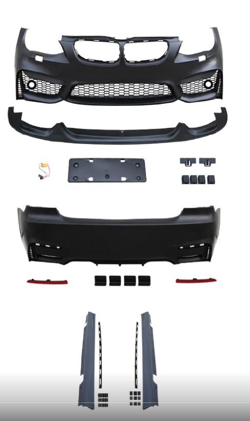 BODY KİT E92-LCI E93-LCI F.YıK-Lı, PDCLI:ÖN, 2B2-ÇıKıŞ, MRŞP-LI, ÖN LIP -///M4-STYLE- 2010-13