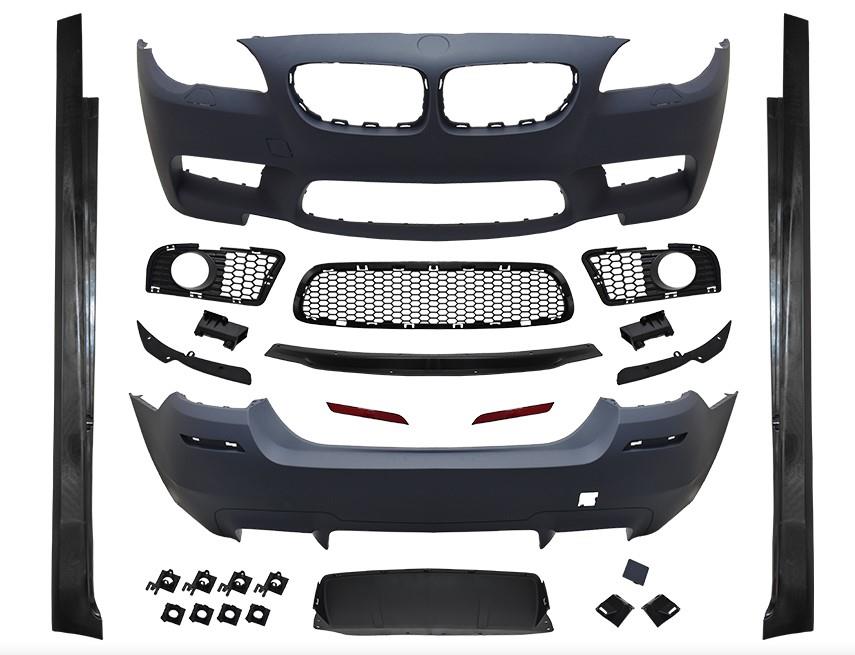 BODY KİT F10 F.YıK-Lı, SİS DELIKLI, PDCLI:ÖN/ARKA, 2B2-ÇıKıŞ, MRŞP-LI -///M5-STYLE- 2010-13