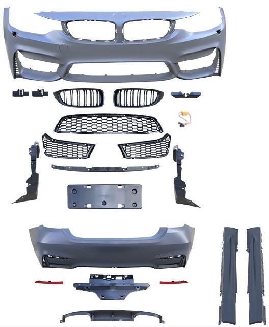 BODY KİT F36+LCI F.YıK-Lı, PDCLI:ÖN/ARKA, 2B2-ÇıKıŞ, MRŞP-LI -///M4- 2014-20
