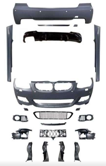 BODY KİT X4:G02 [DONUSUM=> F98-LCI] PDCLI:ÖN/ARKA, 2B2-ÇıKıŞ, PANJ-LU, EGZ.UÇLU -X4M-