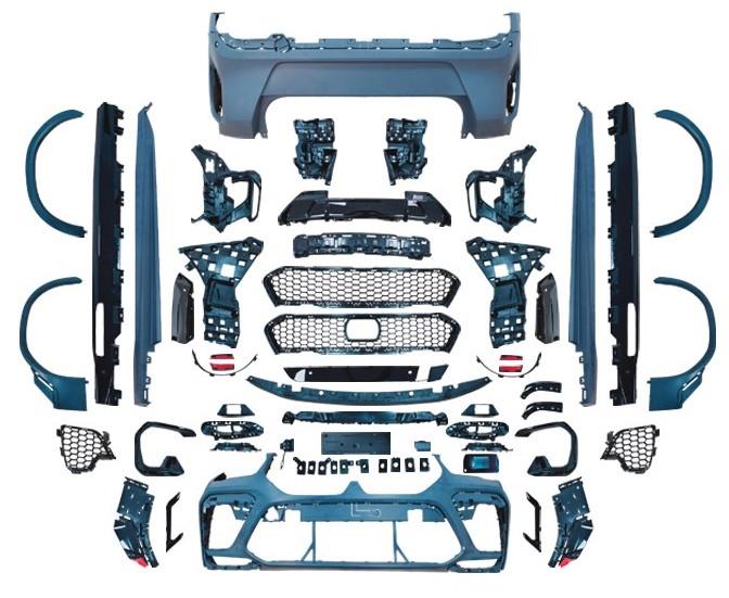 BODY KİT X6:G06 2B2-ÇıKıŞ, MRŞP-LI, ÇAMURLUK DODIKLERI -X6M- 2019-