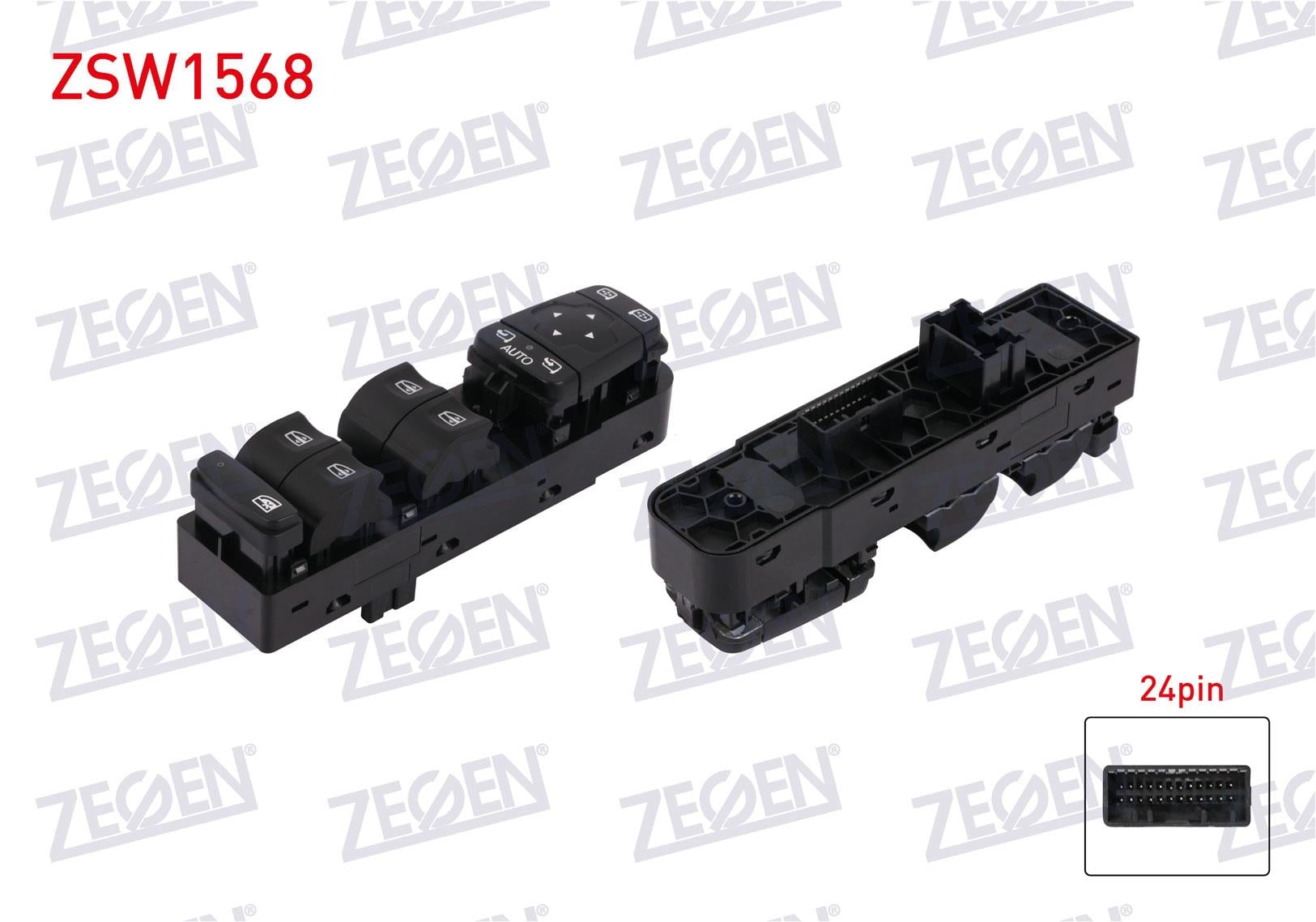 CAM ACMA ANAHTAR GRUP AYNA AYARLI 24 PIN RENAULT MEGANE IV 2016- / TALISMAN 2019- / KADJAR 2015-