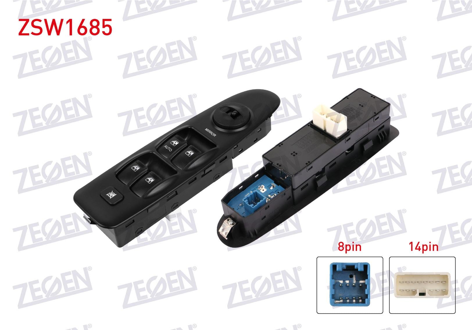CAM ACMA ANAHTAR GRUP AYNA AYARLI CERCEVELI 22 PIN HYUNDAI ELANTRA 2000-2006