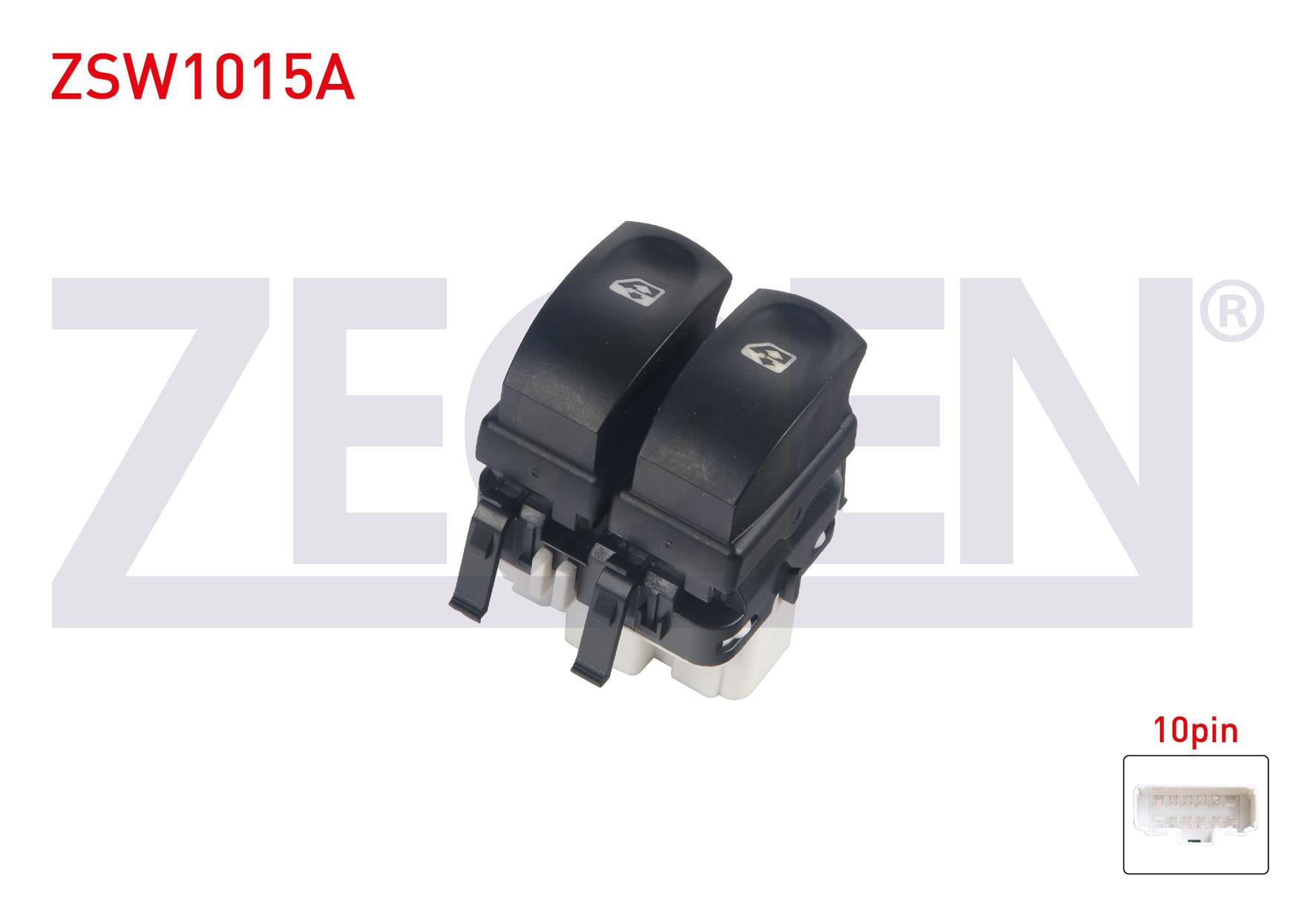 CAM ACMA ANAHTARI CIFTLI BEYAZ SOKETLI TURUNCU ISIK 10 PIN RENAULT CLIO III 2005-2012/ MODUS 2004-/ CLIO SYMBOL - TWINGO 1998-2005