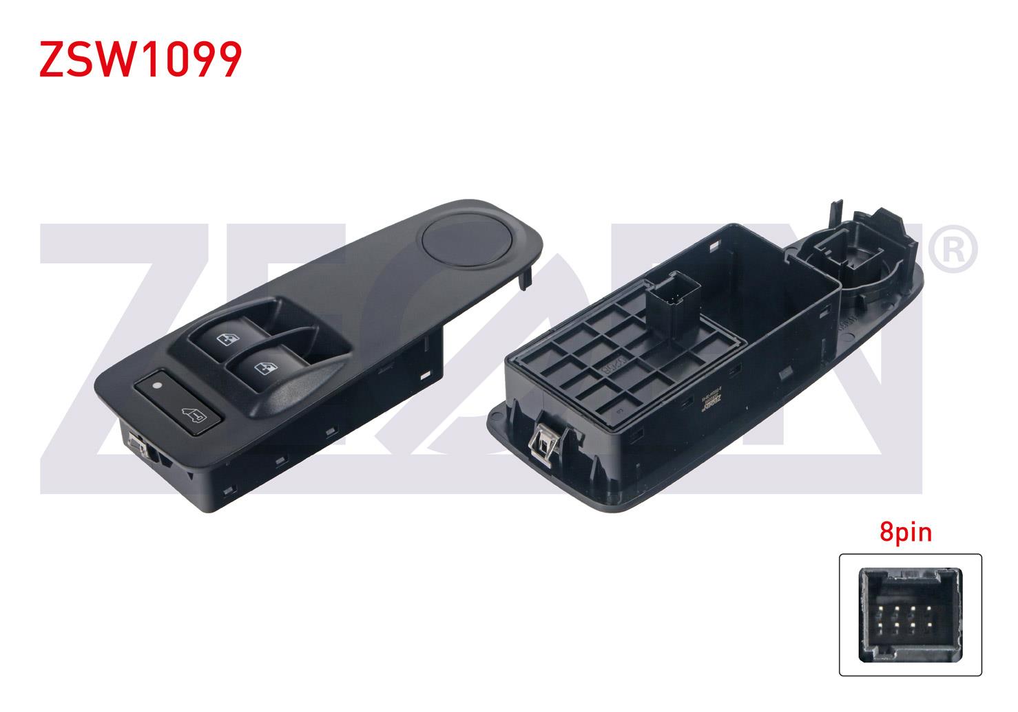 CAM ACMA ANAHTARI CIFTLI CERCEVELI 8 PIN FIAT DUCATO 2006- / CITROEN JUMPER 2006- / PEUGEOT BOXER 2006-