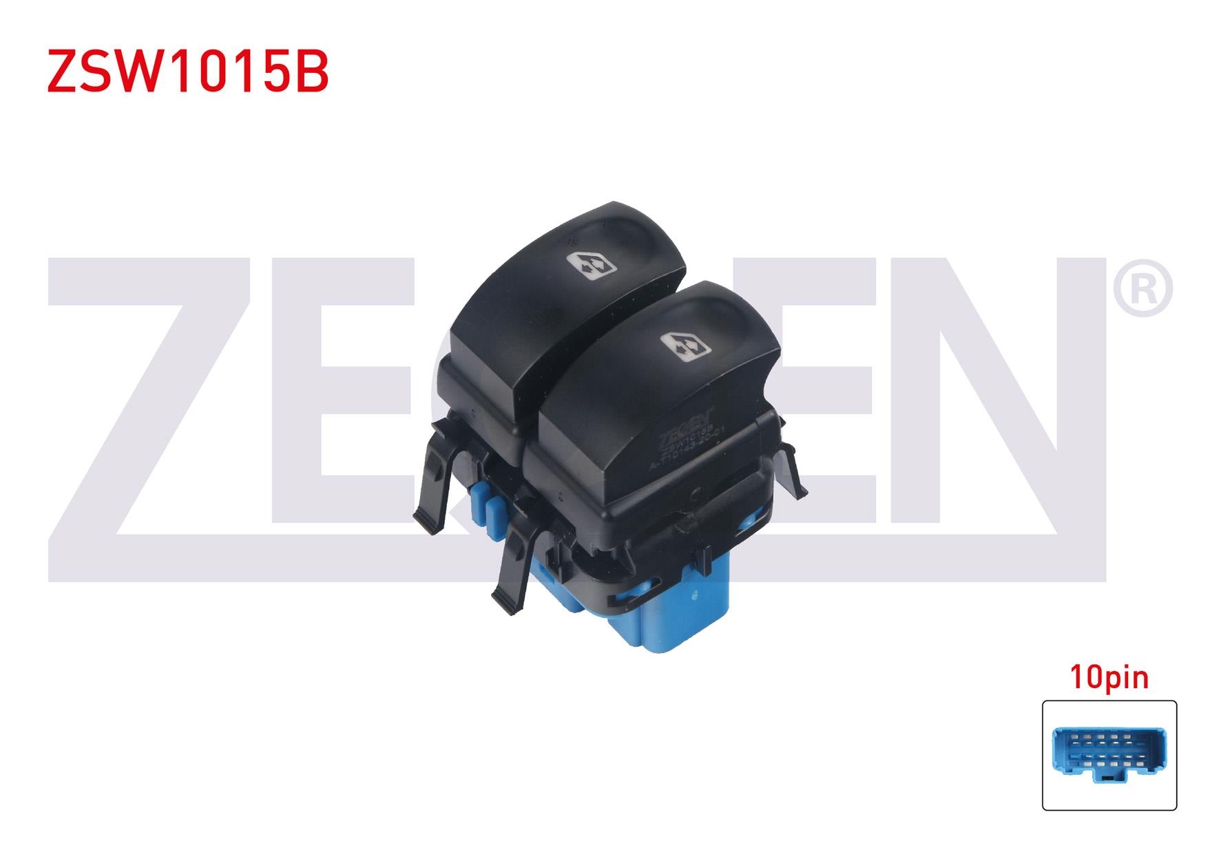 CAM ACMA ANAHTARI CIFTLI MAVI SOKETLI TURUNCU ISIK 10 PIN RENAULT CLIO III 2005-2012/ MODUS 2004-/ CLIO SYMBOL - TWINGO 1998-2005