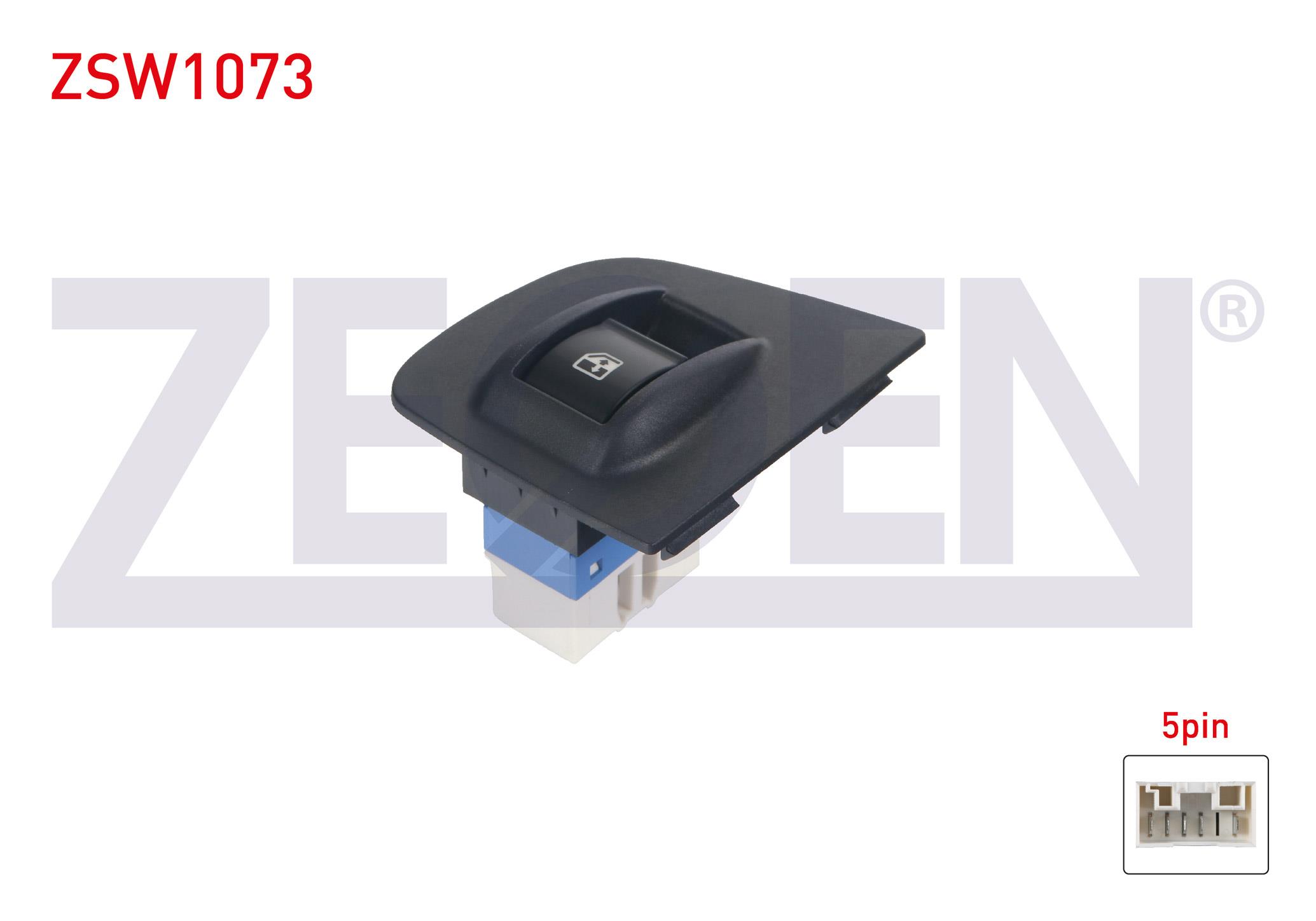 CAM ACMA ANAHTARI TEKLI CERCEVELI TURUNCU ISIK 5 PIN FIAT DOBLO 2001-2010