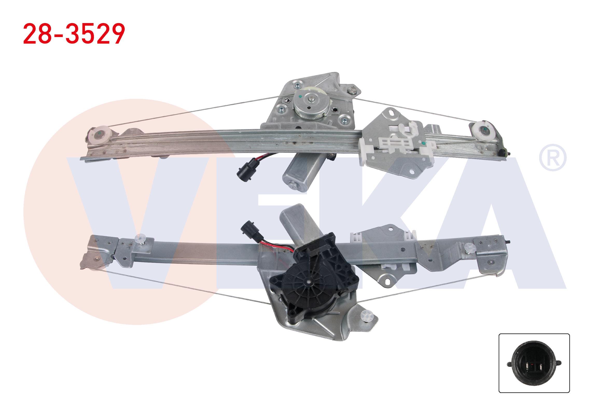 CAM KRIKOSU ELEKTRIKLI MOTORLU SAG ON DACIA SANDERO 2008-2013 / DUSTER 2010-2018