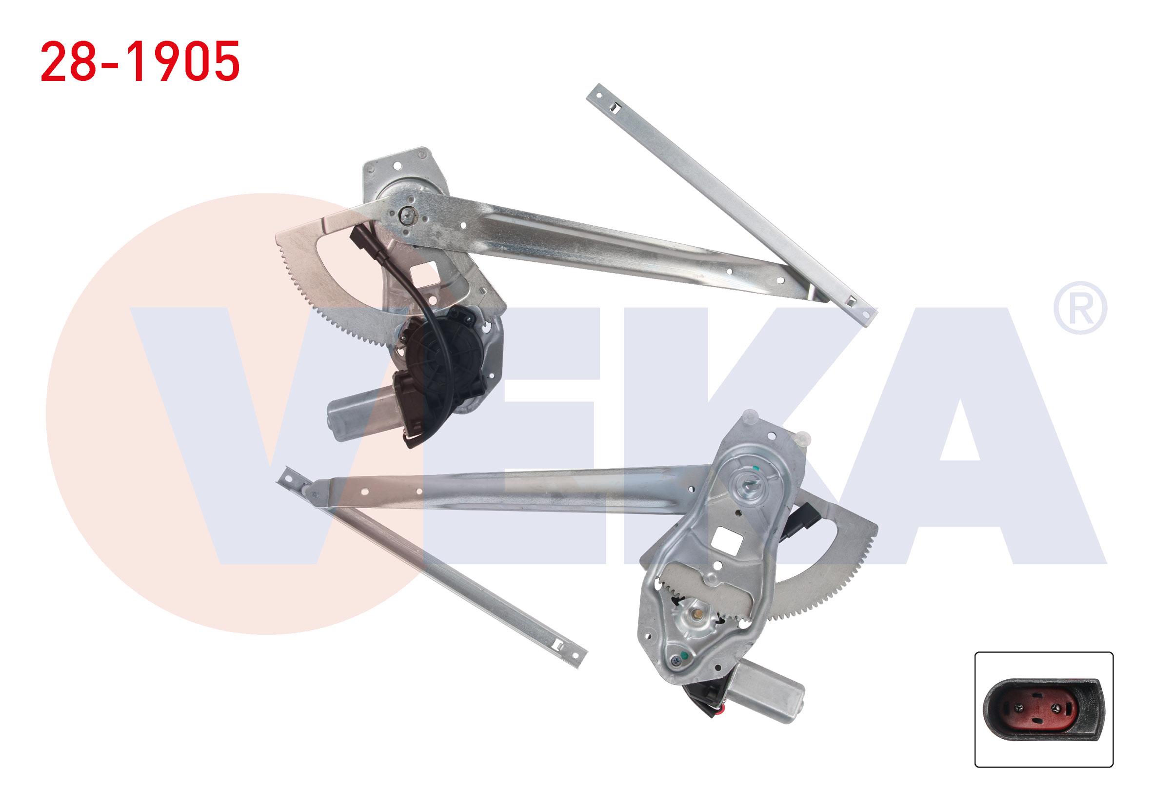 CAM KRIKOSU ELEKTRIKLI MOTORLU SAG ON FORD TRANSIT (V184) 2000-2006 / TRANSIT (V347) 2006-2014