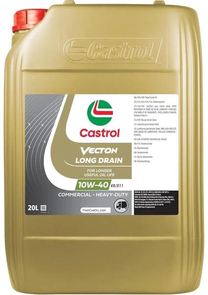 CASTROL VECTON LONG DRAIN 10W40 E8/E11 20 LT TU MOTOR YAĞI