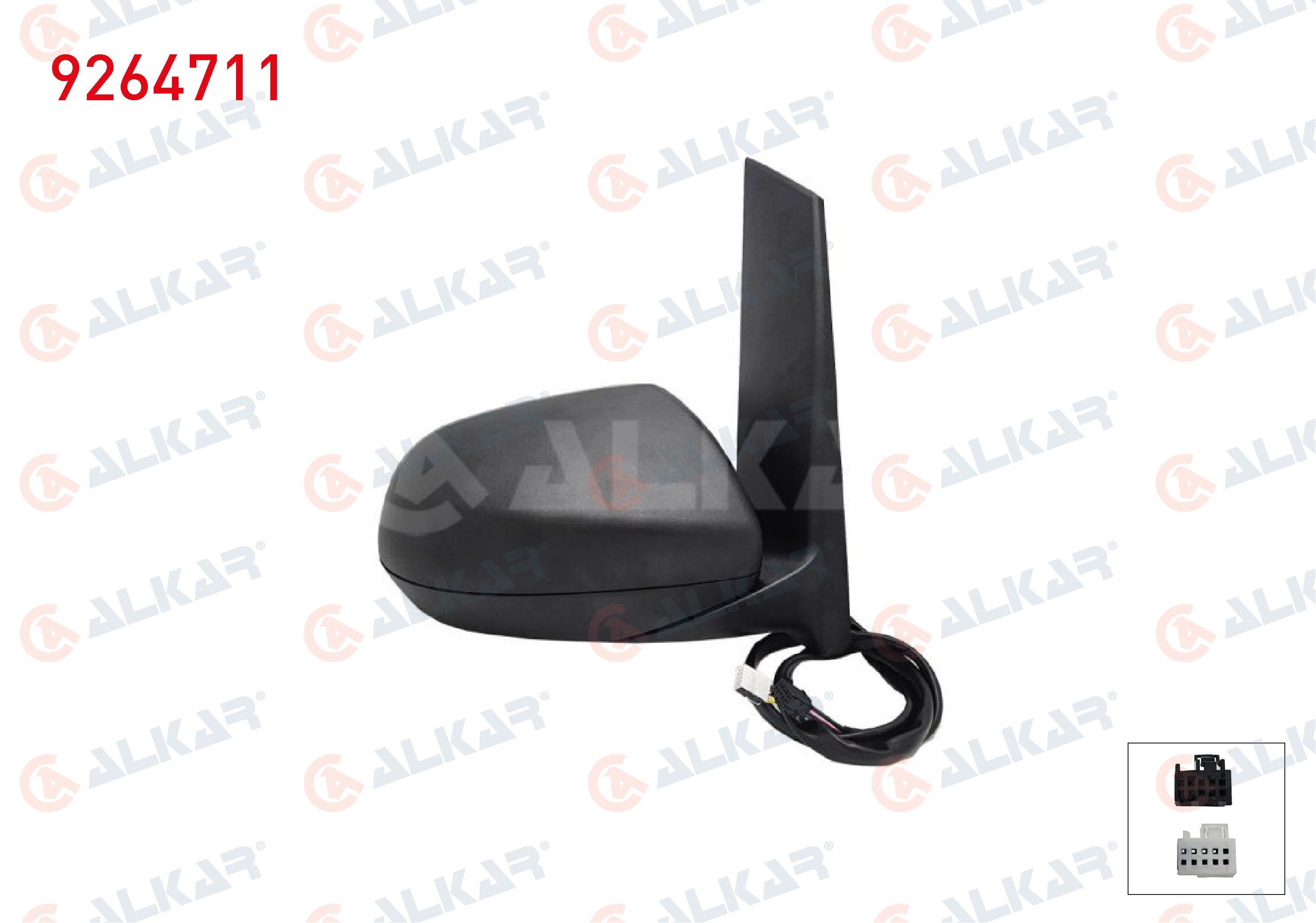 DIS DIKIZ AYNASI SAG ELEKTRIKLI ASFERIK ISITMALI OTOMATIK KATLANIR ALT AYDINLATMALI KOR NOKTALI 12 PIN MERCEDES VITO (W447) 2014-