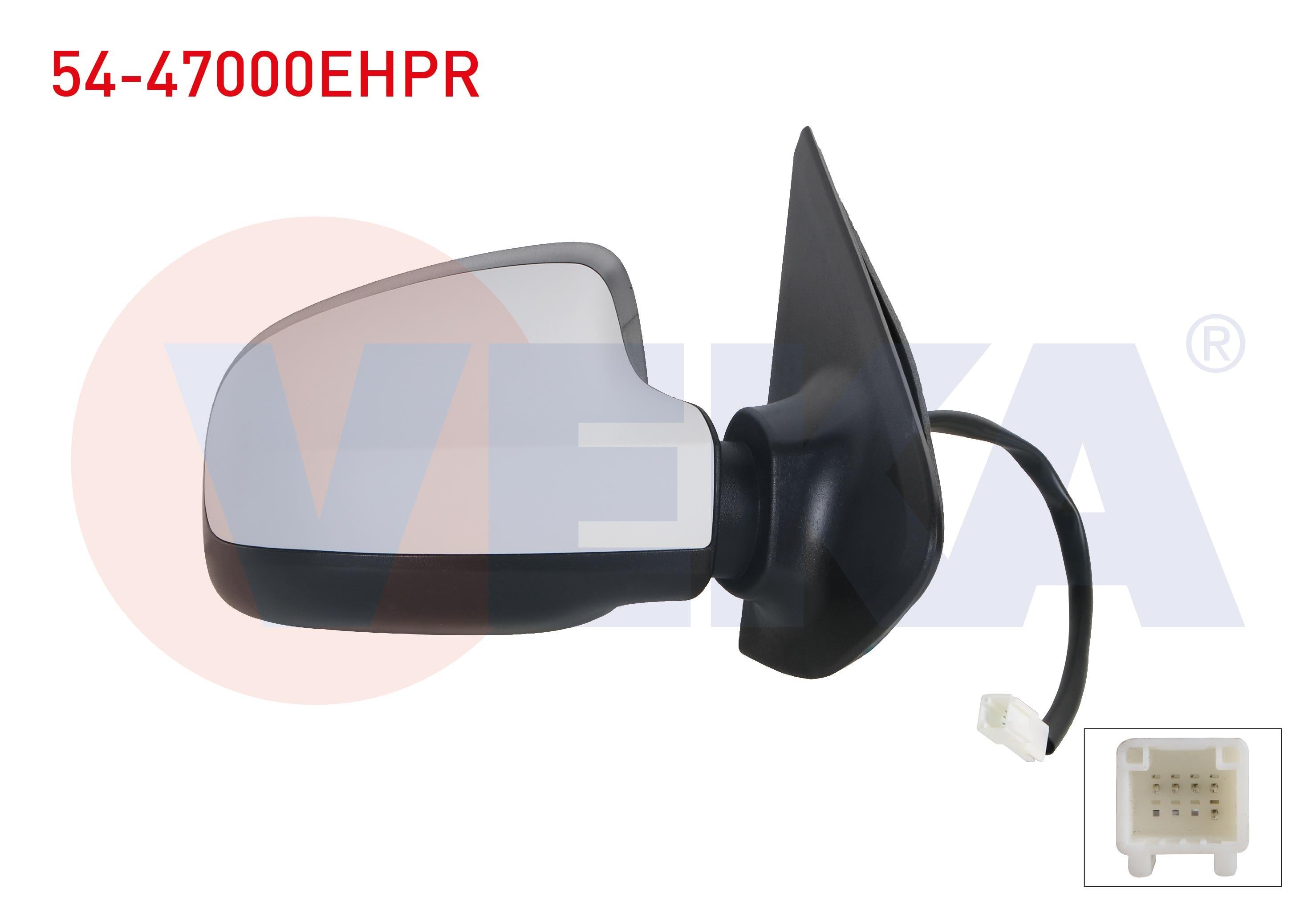 DIS DIKIZ AYNASI SAG ELEKTRIKLI ISITMALI ASTARLI UCGEN AYAK DACIA SANDERO STEPWAY 2012-