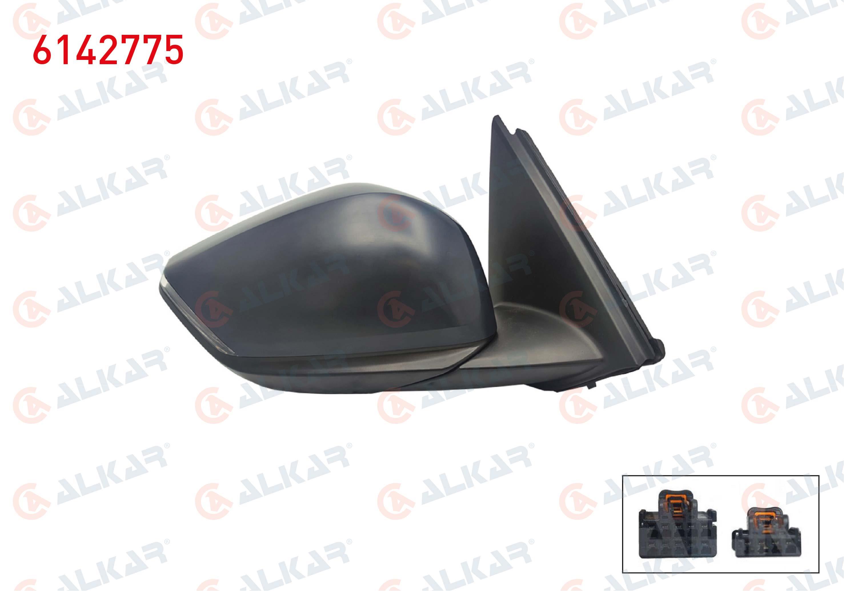 DIS DIKIZ AYNASI SAG ELEKTRIKLI ISITMALI ASTARLI SINYALLI SENSORLU 8 PIN CITROEN C4 III 2020-