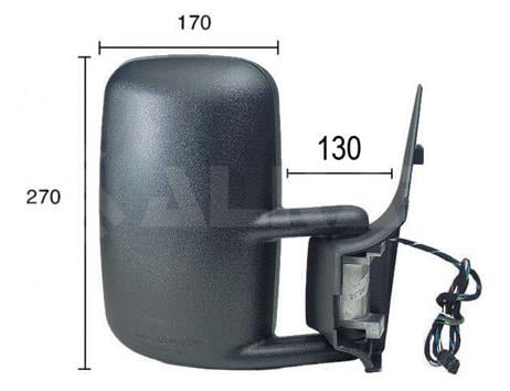 DIS DIKIZ AYNASI SAG ELEKTRIKLI ISITMALI 5 PIN ASFERIK MERCEDES SPRINTER (903) 1996-2006