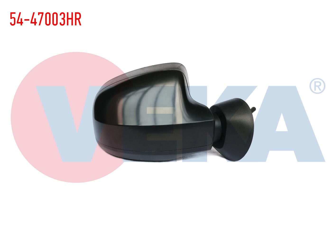 DIS DIKIZ AYNASI SAG MEKANIK YUVARLAK AYAK DACIA LOGAN II 2008-2012 / DUSTER 2012-2018