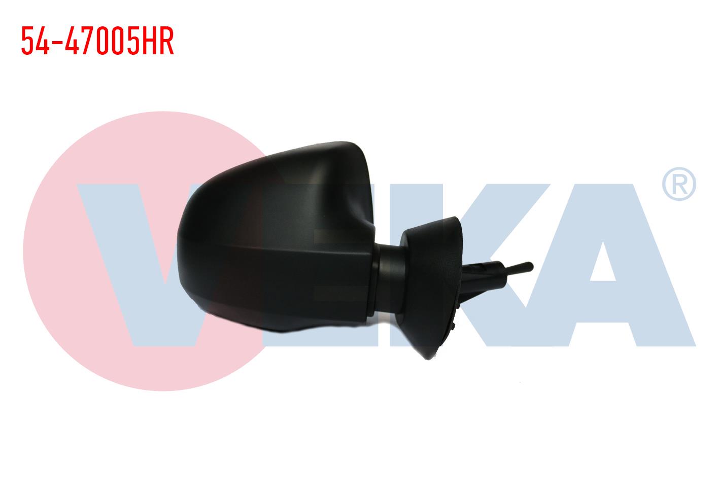 DIS DIKIZ AYNASI SAG MEKANIK YUVARLAK AYAK DACIA LOGAN II 2008-2012 / DUSTER 2012-2018