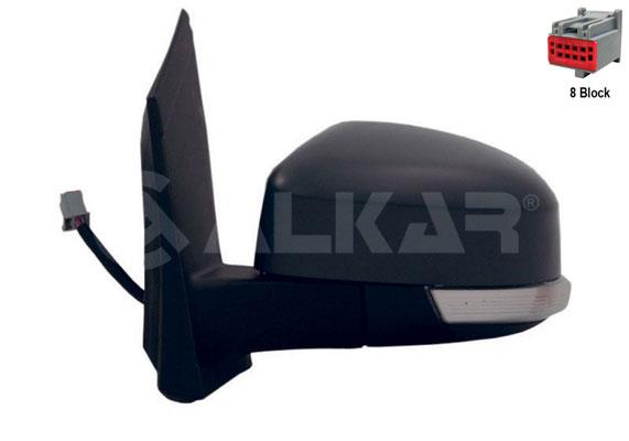 DIS DIKIZ AYNASI SOL ELEKTRIKLI ASFERIK ISITMALI ASTARLI SINYALLI 8 PIN ALT AYDINLATMA FORD FOCUS II 2008-2011