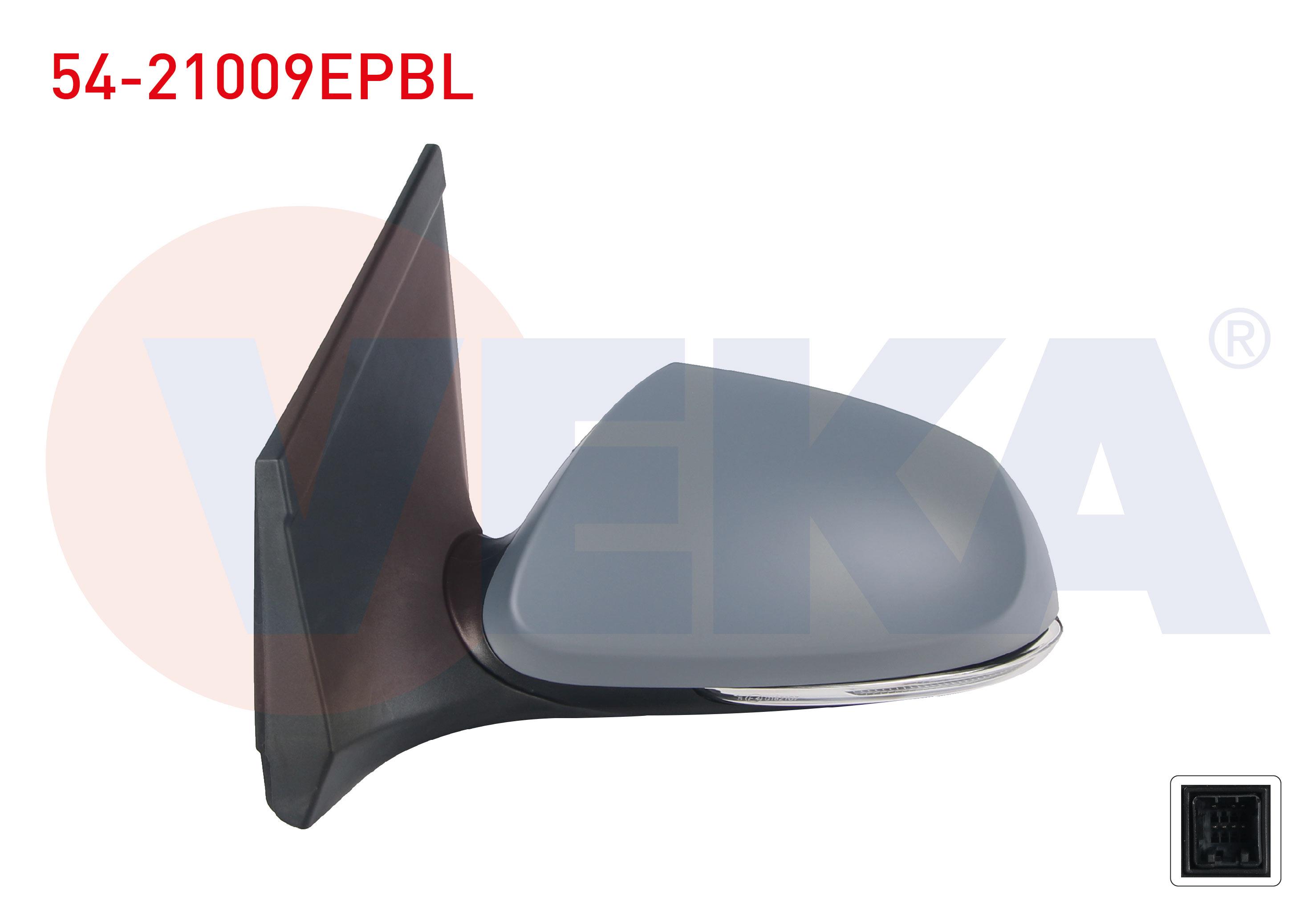 DIS DIKIZ AYNASI SOL ELEKTRIKLI ASTARLI OTOMATIK KATLANIR SINYALLI 7 PIN HYUNDAI I10 2014-