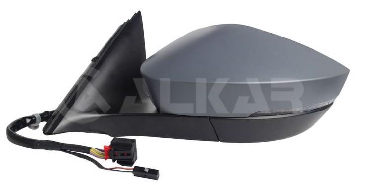 DIS DIKIZ AYNASI SOL ELEKTRIKLI ISITMALI ASTARLI OTOMATIK KATLANIR SINYALLI ALT AYDINLATMALI HAFIZALI LEDLI KOR NOKTALI 13+2 PIN SKODA OCTAVIA IV 2020-