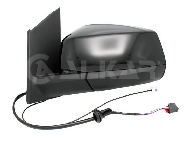 DIS DIKIZ AYNASI SOL ELEKTRIKLI ISITMALI OTOMATIK KATLANIR ANTENLI PARLAK SIYAH 7 PIN FORD TOURNEO CONNECT 2022- / VOLKSWAGEN CADDY V 2020-