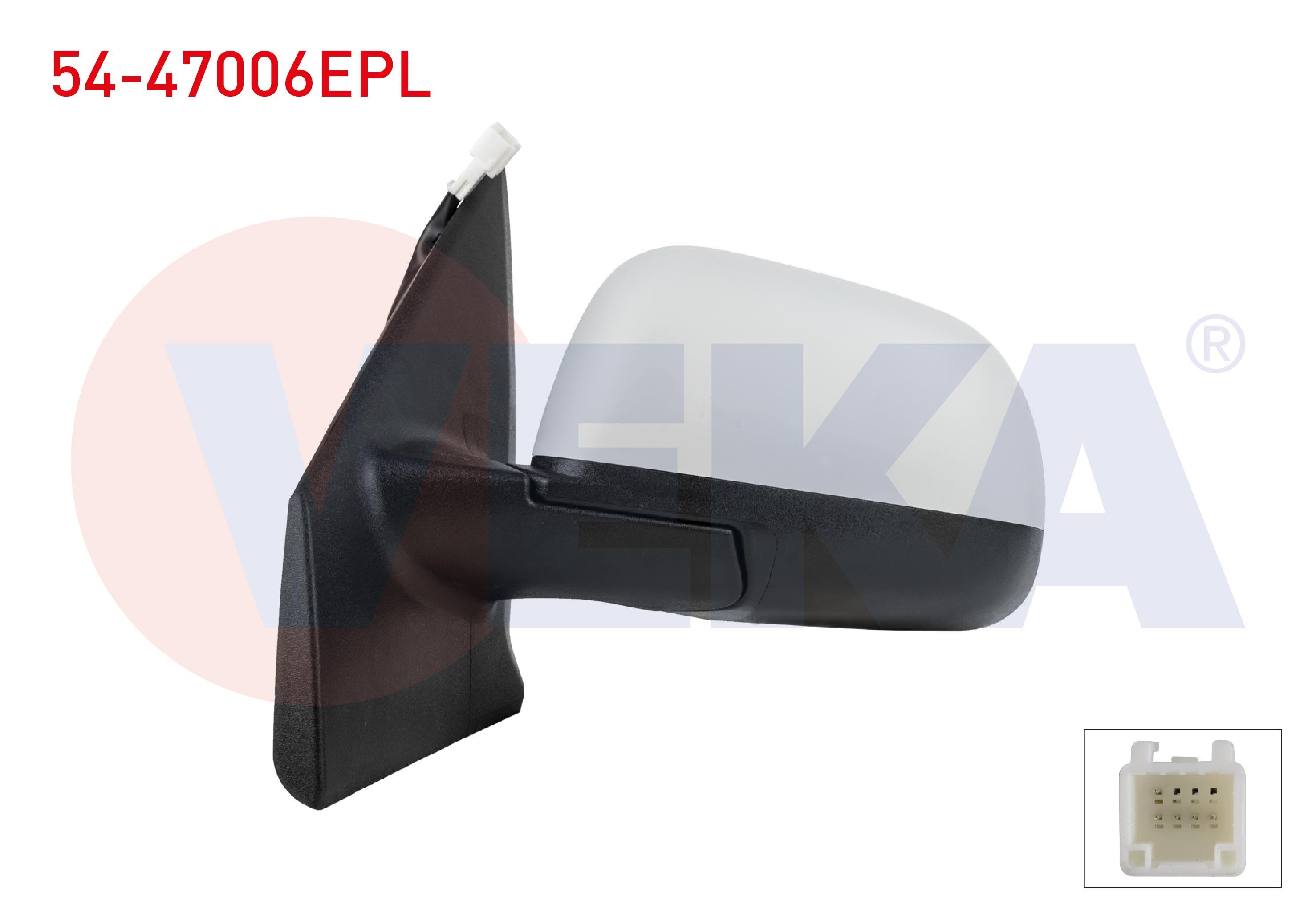 DIS DIKIZ AYNASI SOL ELEKTRIKLI ISITMALI ASTARLI DACIA DOKKER 2012- / LODGY 2012-