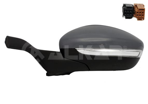 DIS DIKIZ AYNASI SOL ELEKTRIKLI ISITMALI ASTARLI SINYALLI 7 PIN PEUGEOT 208 2012- / PEUGEOT 2008 2013-