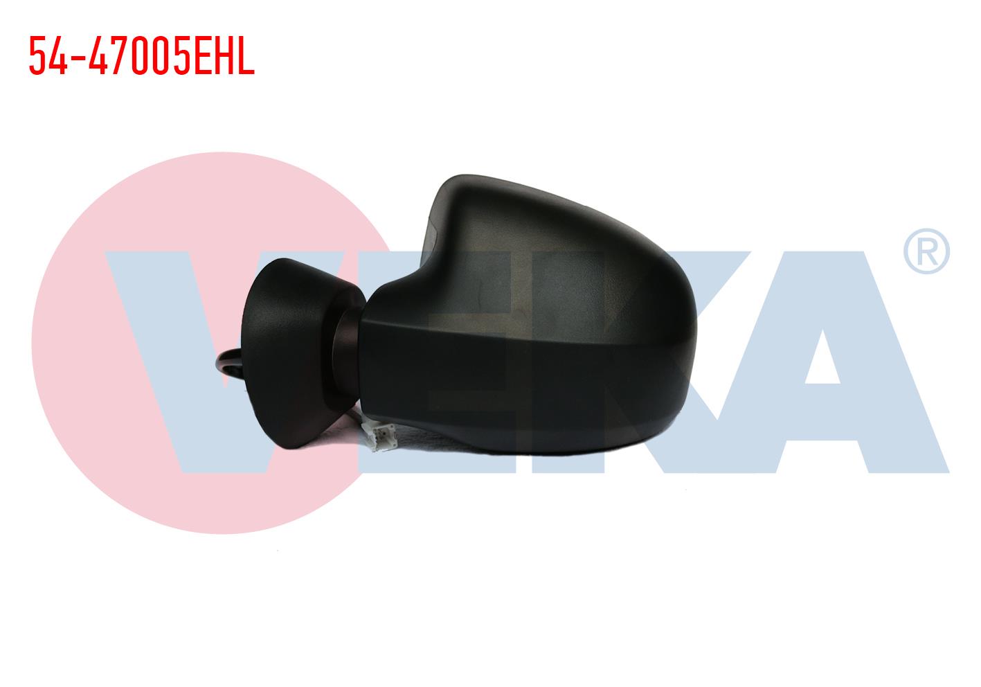 DIS DIKIZ AYNASI SOL ELEKTRIKLI YUVARLAK AYAK DACIA LOGAN II 2008-2012 / DUSTER 2012-2018