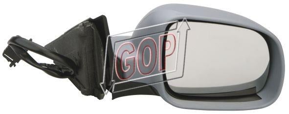 DIŞ DİKİZ AYNASI VW PASSAT SAĞ 1997-2003 ELK-ISITMALI BEYAZ CAM