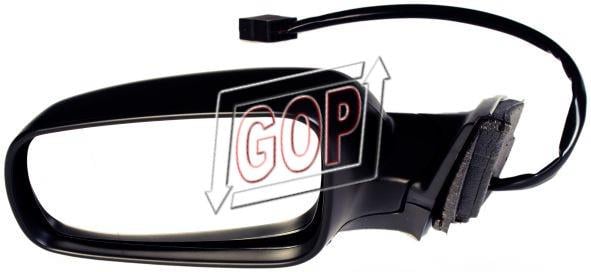 DIŞ DİKİZ AYNASI VW PASSAT SOL 1997-2003 ELK-ISITMALI ÖLÜ NOKTALI BEYAZ CAM