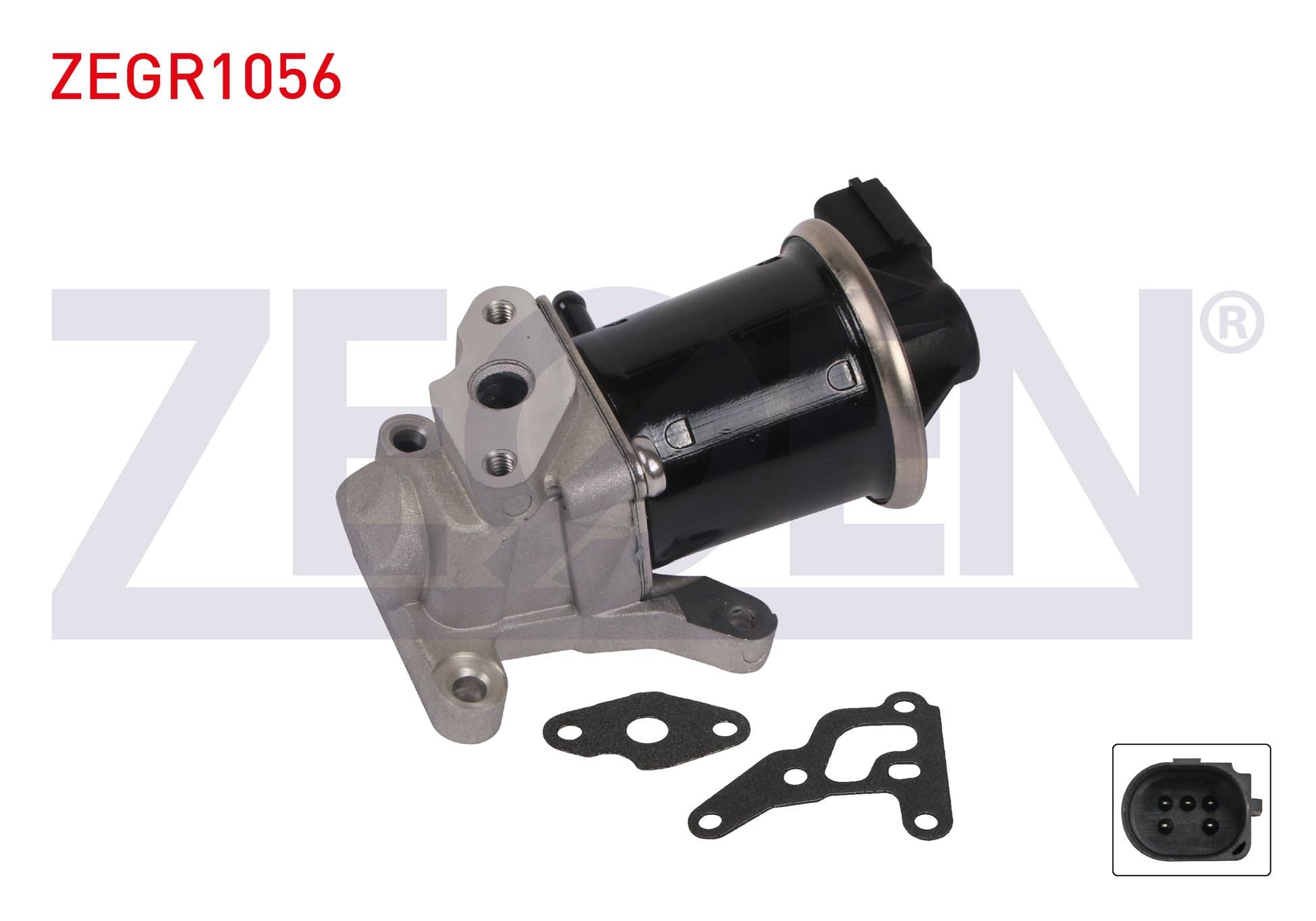 EGR VALFI 5 PIN SEAT IBIZA II 1.0 I (ALD, ANV, AUC, AER) 1996-2002 / IBIZA II 1.4 I (ANW, AKK, AUD, APQ, AEX, AKV, ABD) 1993-2002 / POLO III 50 1.0 (ALL, AER) 1996-1999