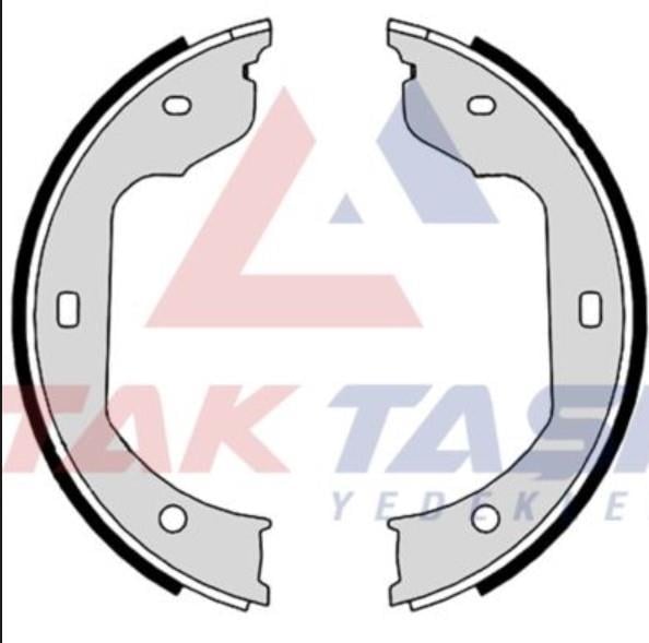 EL FREN BALATASI AKSESUARLI BMW 5 SERISI 520 i 185x30 mm 2003-2010/5 SERISI 520 D 2003-2010/6 SERISI 645 Ci 2004-/7 SERISI 730 D 2001-2009/TRANSPORTER V 1.9 TDI 2003-2011