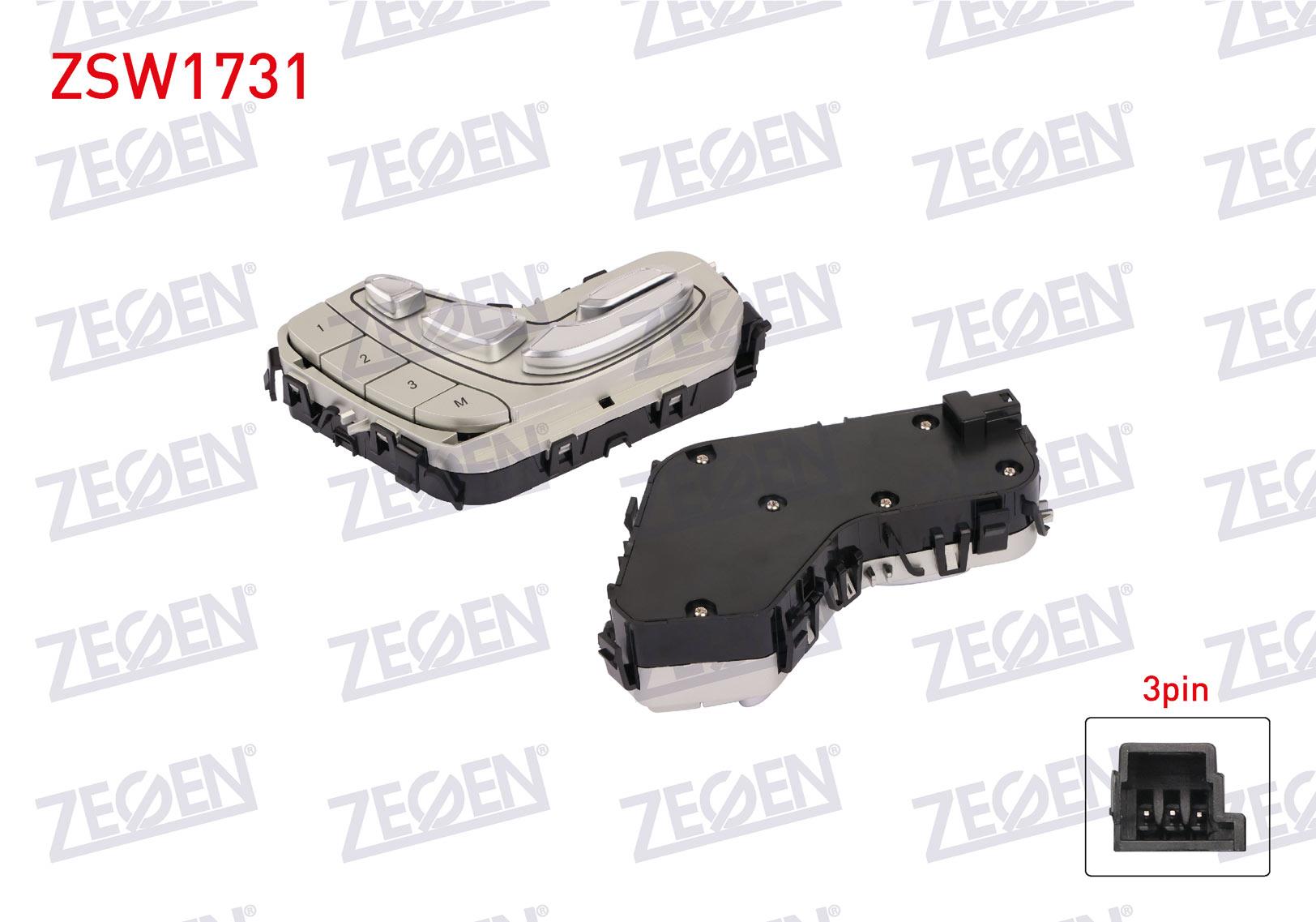 ELEKTRIKLI KOLTUK AYAR DUGMESI SOL 3 PIN MERCEDES E SERISI (W213)