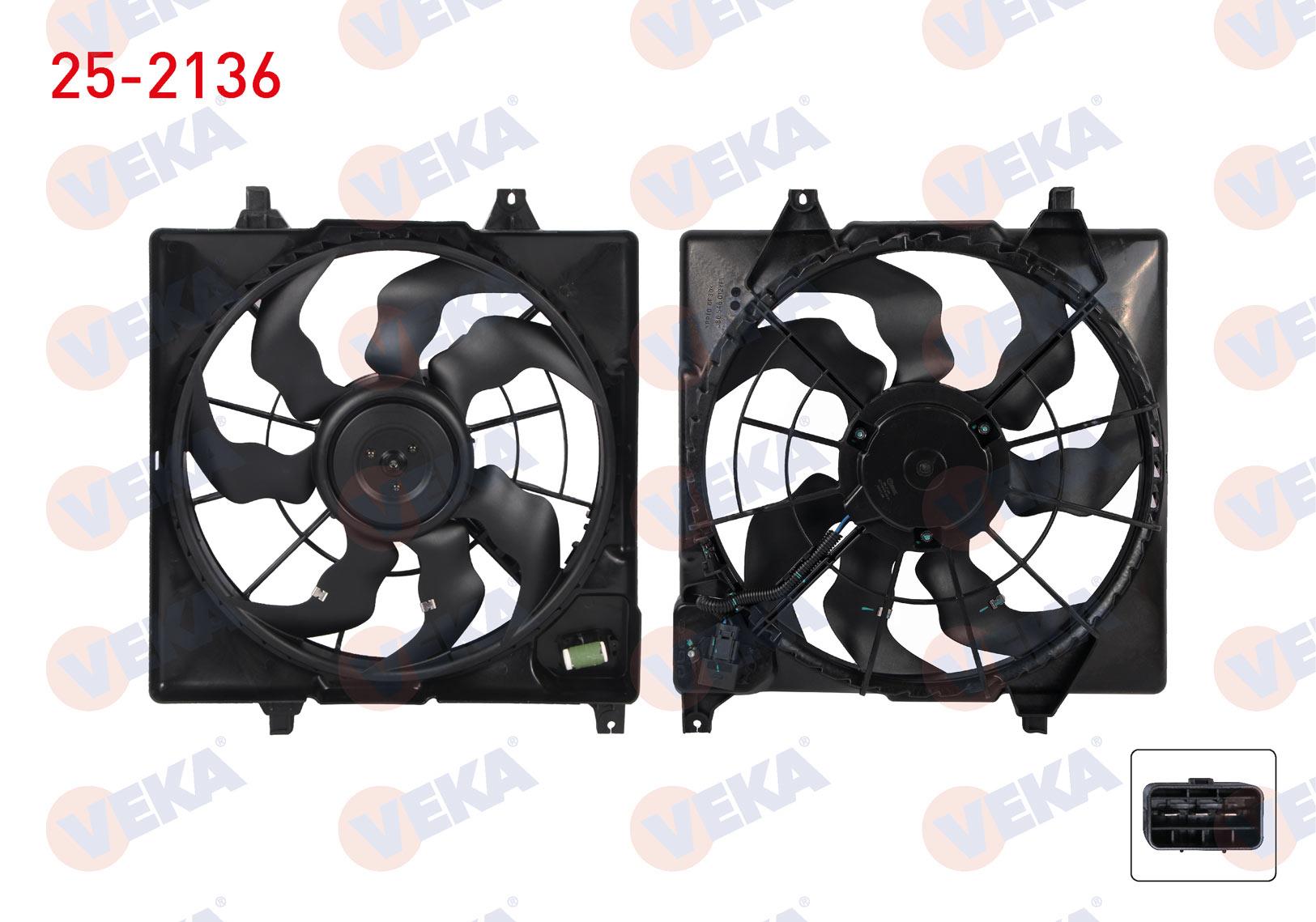 FAN MOTORU DAVLUMBAZLI HYUNDAI TUCSON 1.6 T-GDI 2016-2020 / ELANTRA 1.6 D-CVVT 2016- / KIA SPORTAGE IV 1.6 T-GDI 2015-