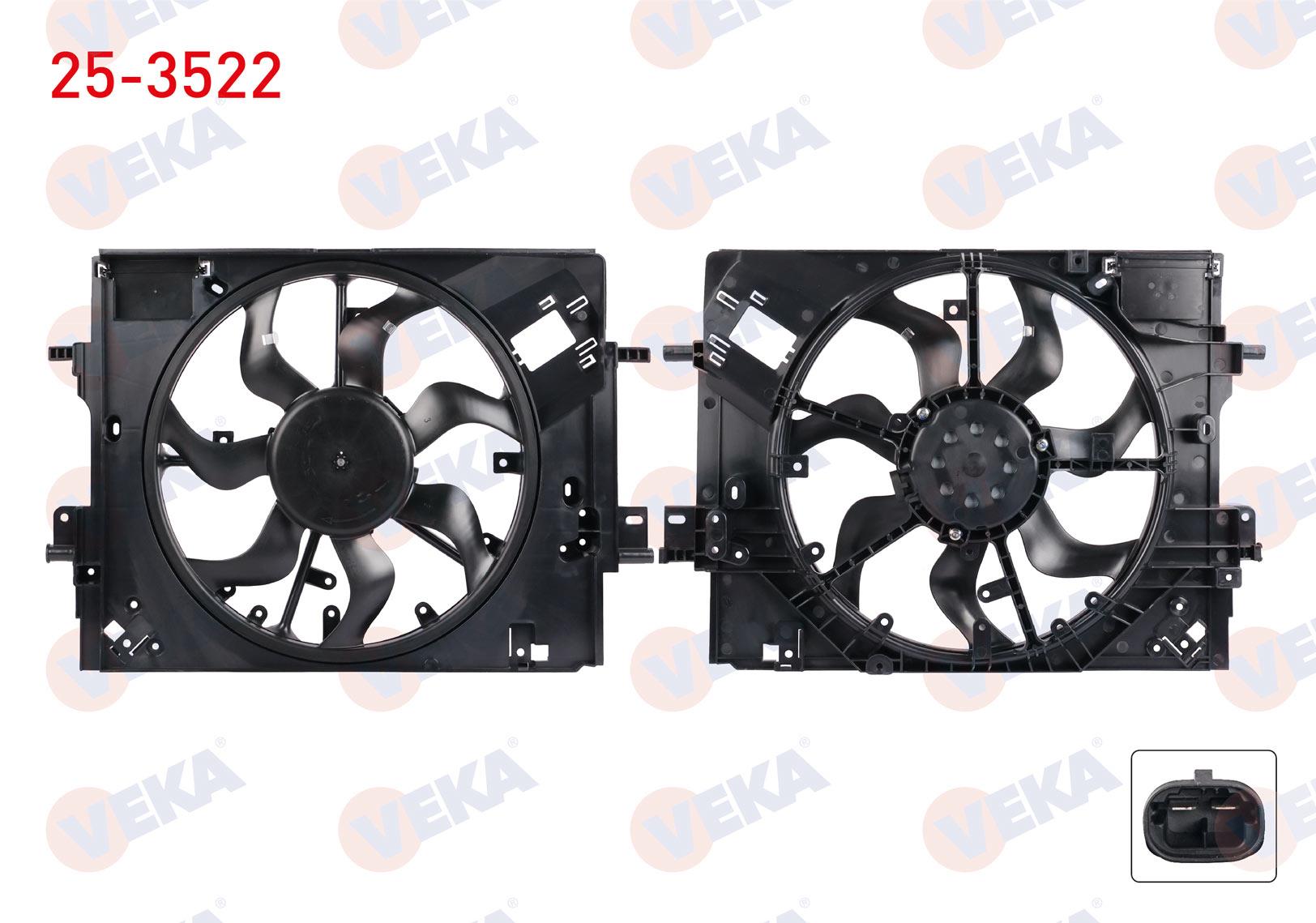 FAN MOTORU DAVLUMBAZLI TEK FANLI RENAULT CLIO V 1.3 Tce - 1.5 BLUE DCI 2020-